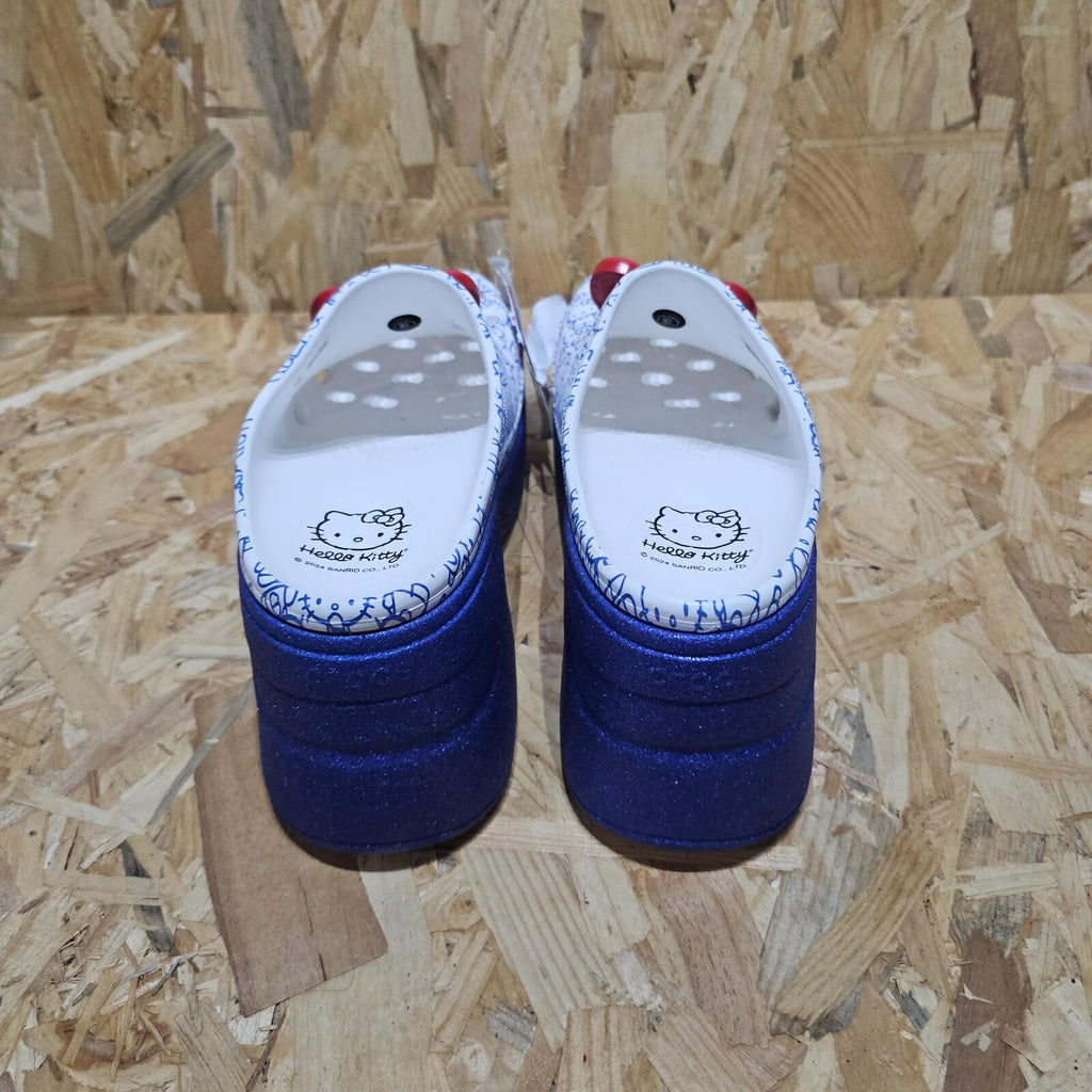 Crocs Unisex Adults Hello Kitty Siren Clogs Heel Size UK 11 Ex-Display *SB7