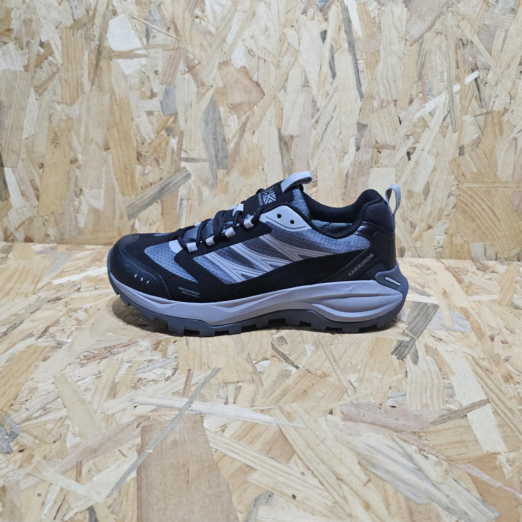Karrimor Milford Waterproof Hiking Shoes Mens Black Grey Size UK 9 EU 43 *SB7
