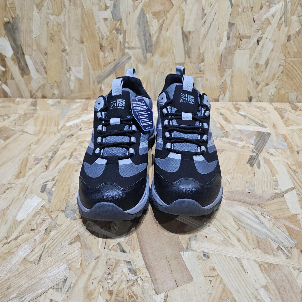 Karrimor Milford Waterproof Hiking Shoes Mens Black Grey Size UK 9 EU 43 *SB7
