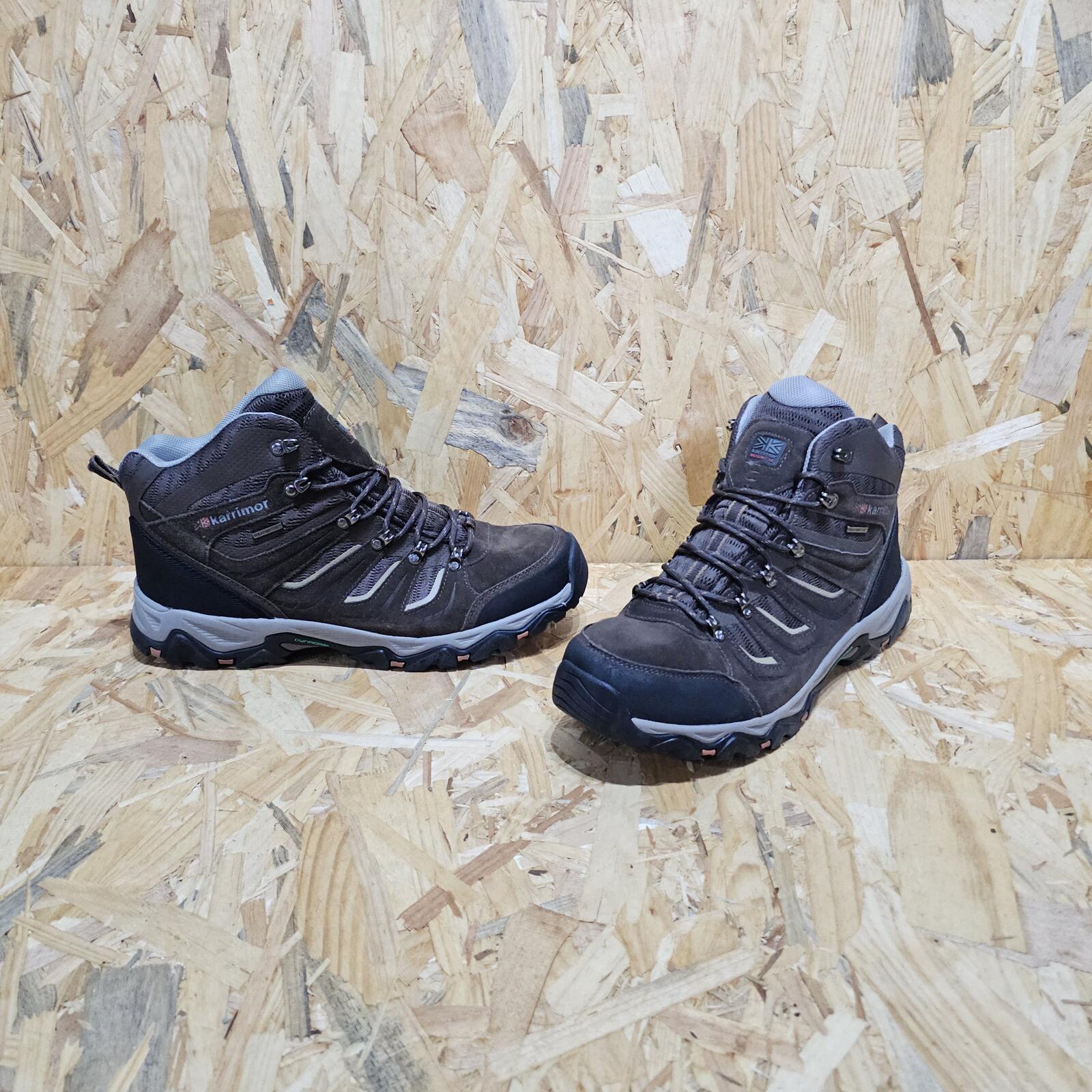 Karrimor Mount Waterproof Walking Boots Mens Brown Size UK 14 EU 48 *SB15