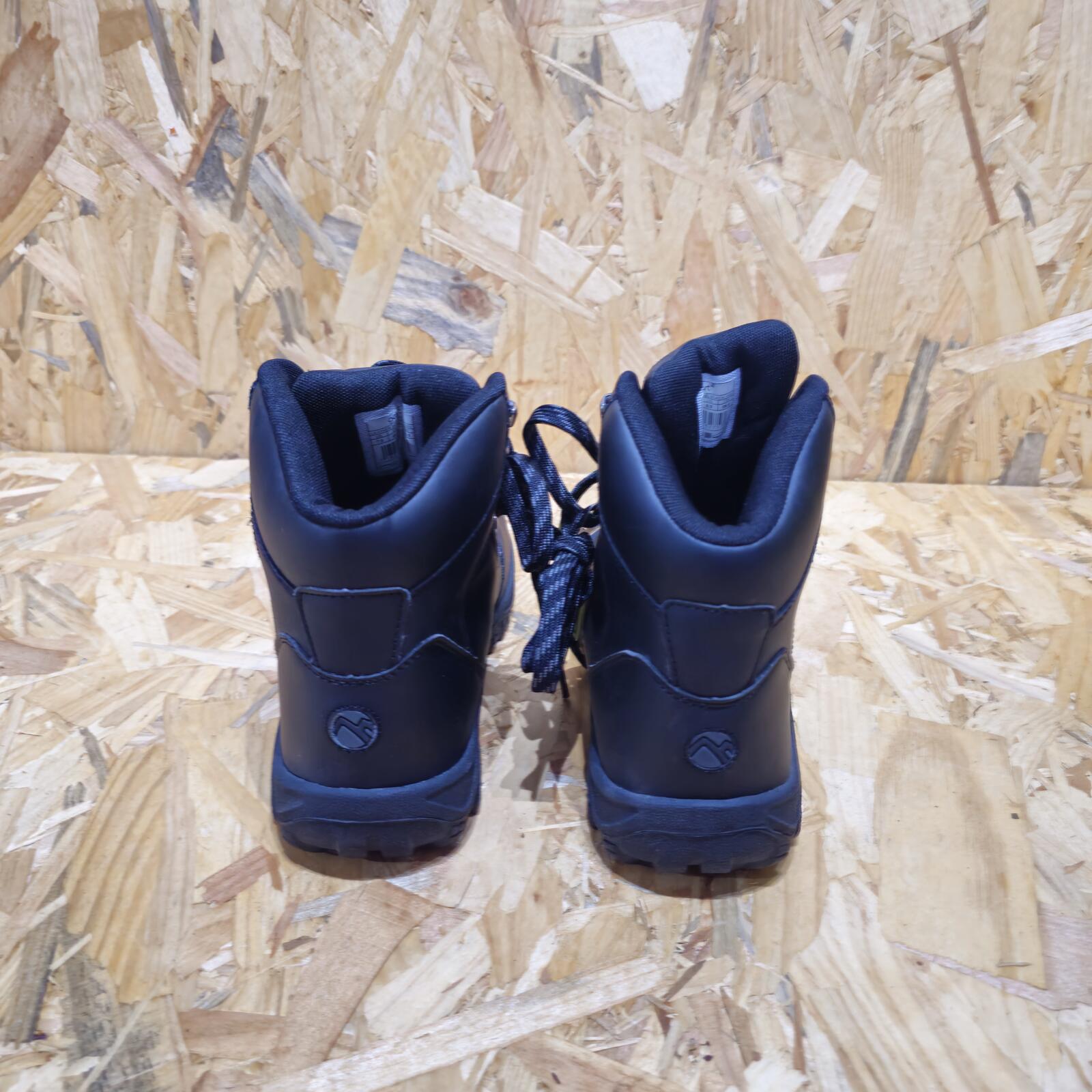 Gelert Leather Waterproof Walking Boots Mens Black Size UK 7.5 EU 41.5 *SB19