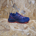 Karrimor Caracal Trail Trainers Mens Navy Orange Hiking Size UK 8 EU 42 *SB19