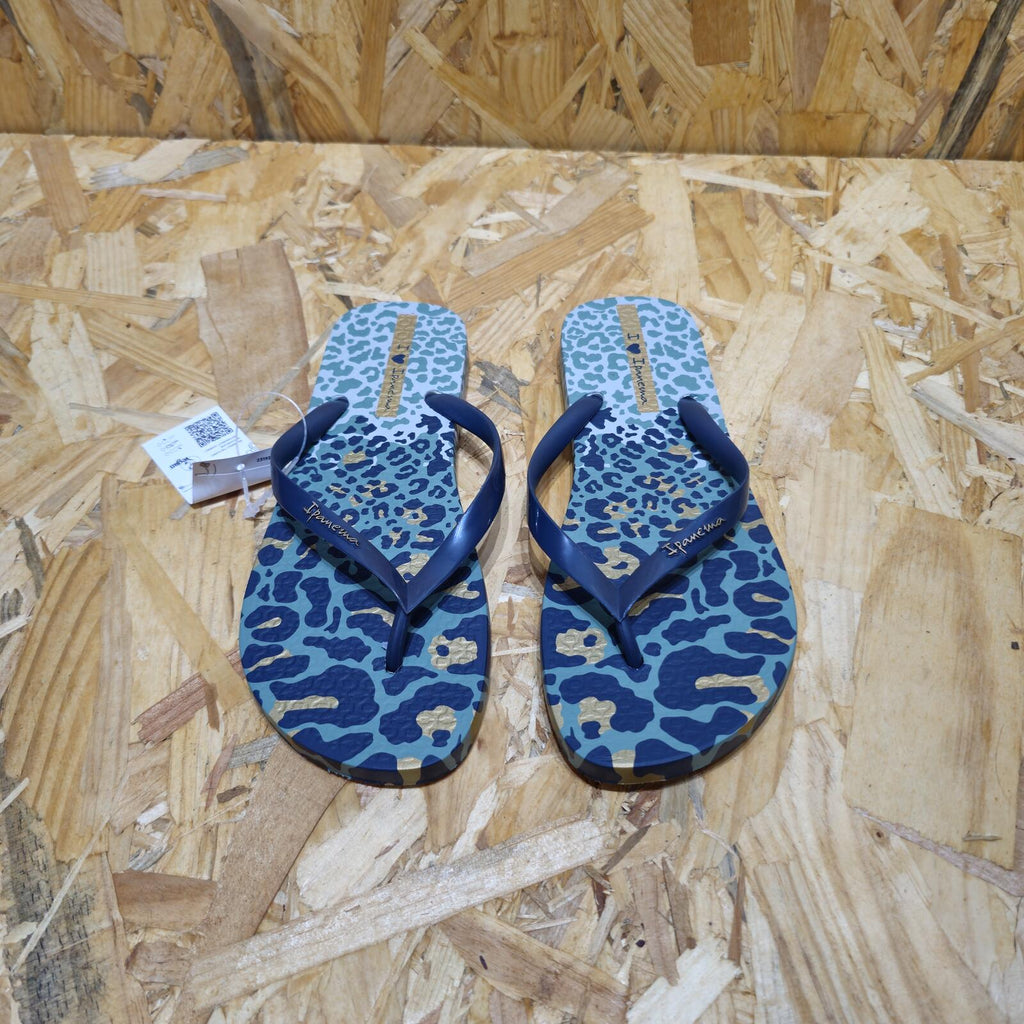Ipanema Animal Print VI Fem Flip Flops Leopard Size UK 6 EU 39 *FF1