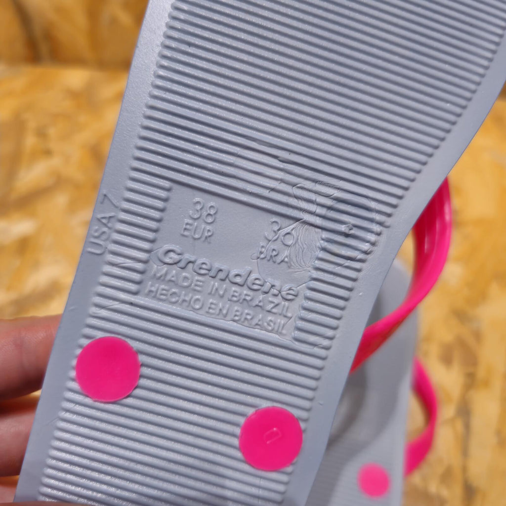 Ipanema Womens Classic Brazil II Fem Flip Flops Blue Pink Size UK 5 EU 38 *SB1