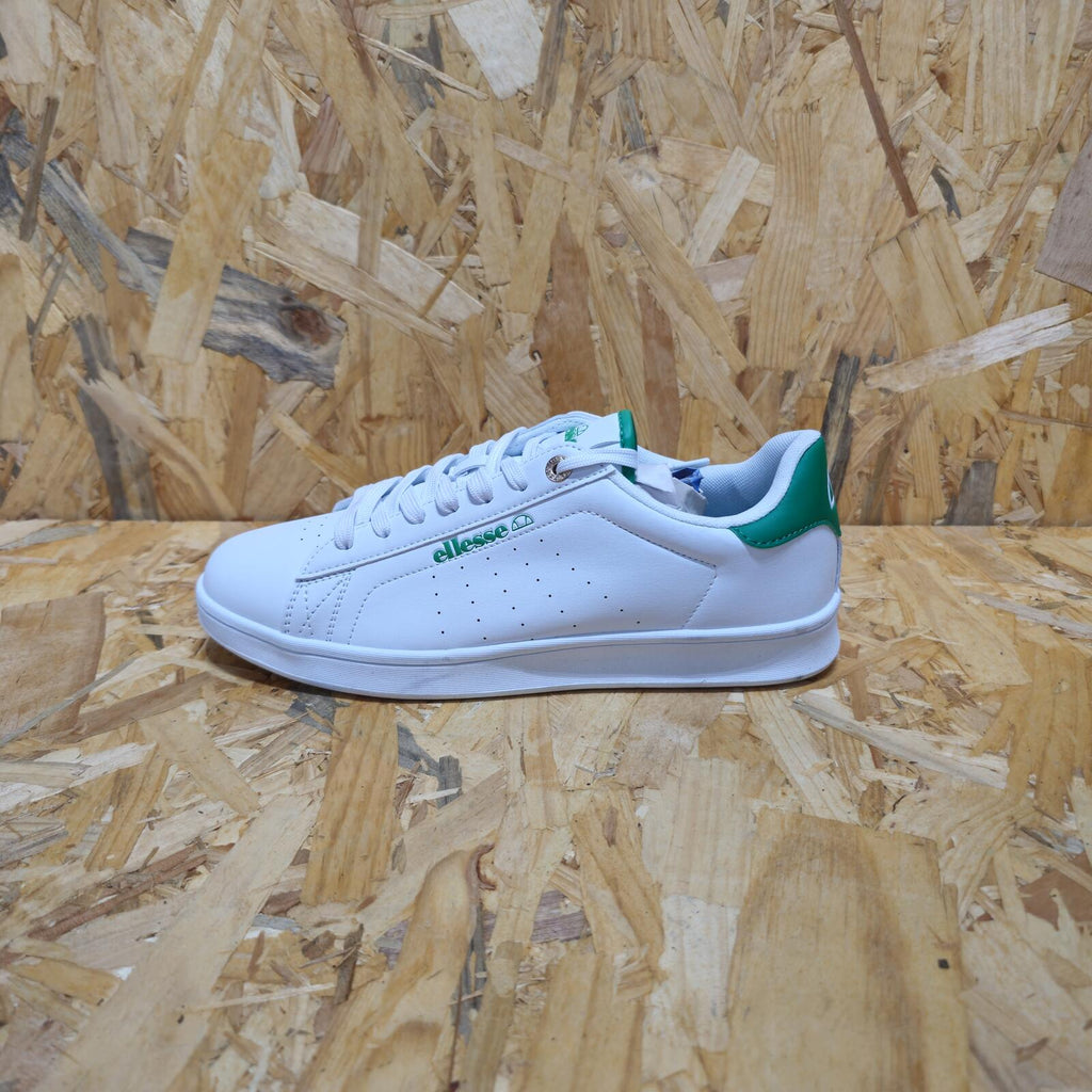 Ellesse Cupsole Classic Trainers Men White Green Ex-Display Size UK 7 EU 41 *SB6