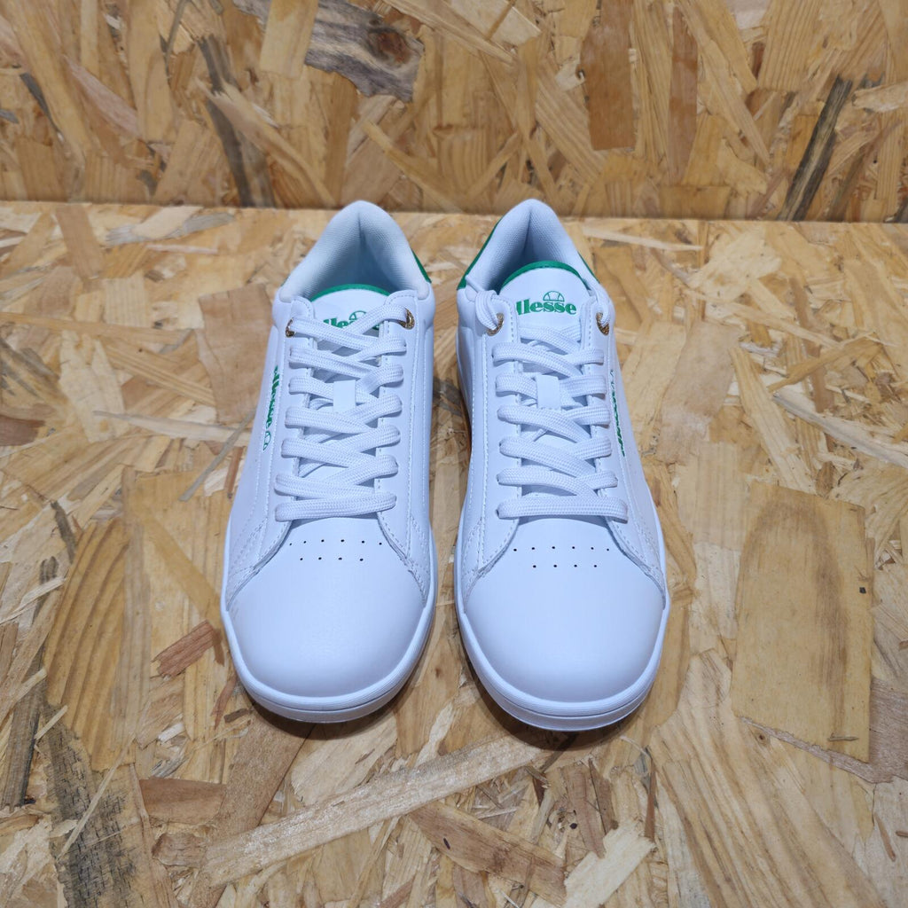 Ellesse Cupsole Classic Trainers Men White Green Ex-Display Size UK 7 EU 41 *SB6