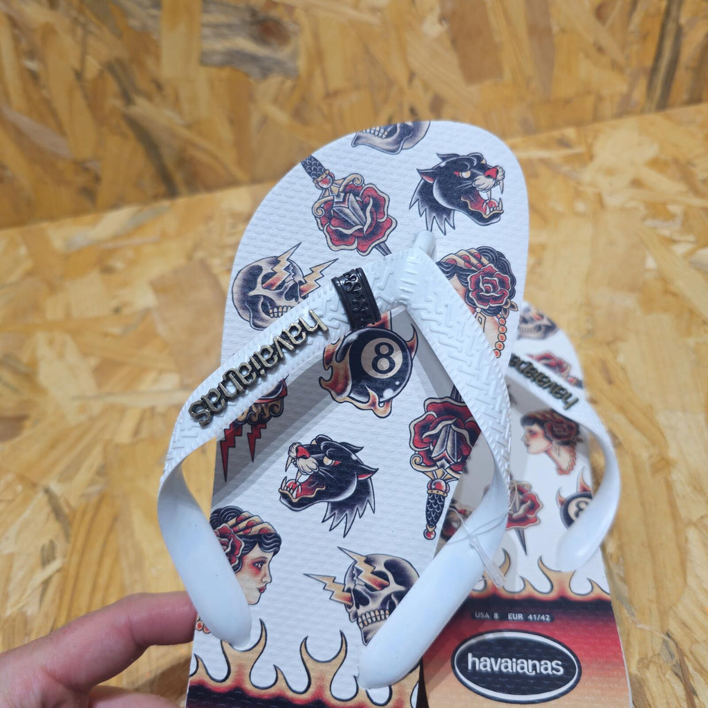 Havaianas Top Tribo Summer Flip Flops Unisex Size UK 7 Mens UK 7/8 Womens EU 41
