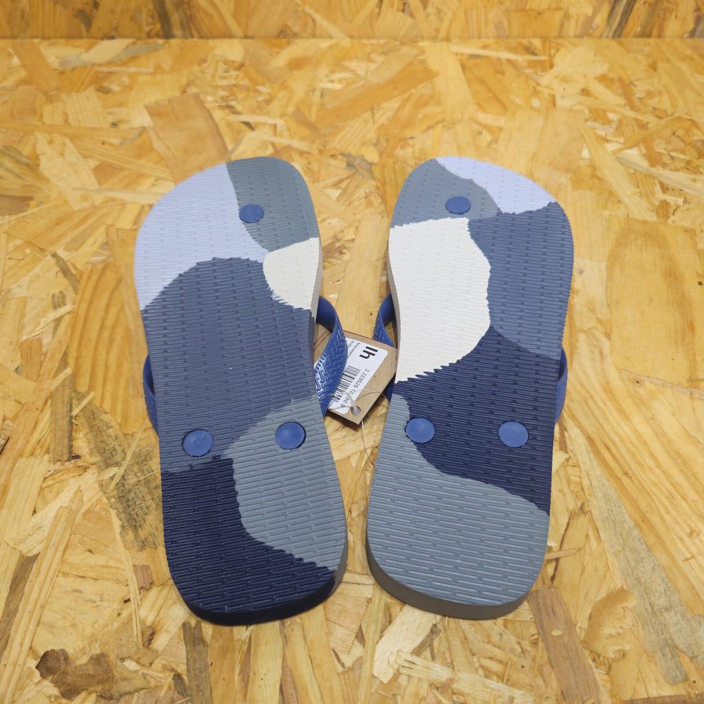 Havaianas Unisex Top Logomania Colors II Black Flip Flops Blue Size 9 EU 43