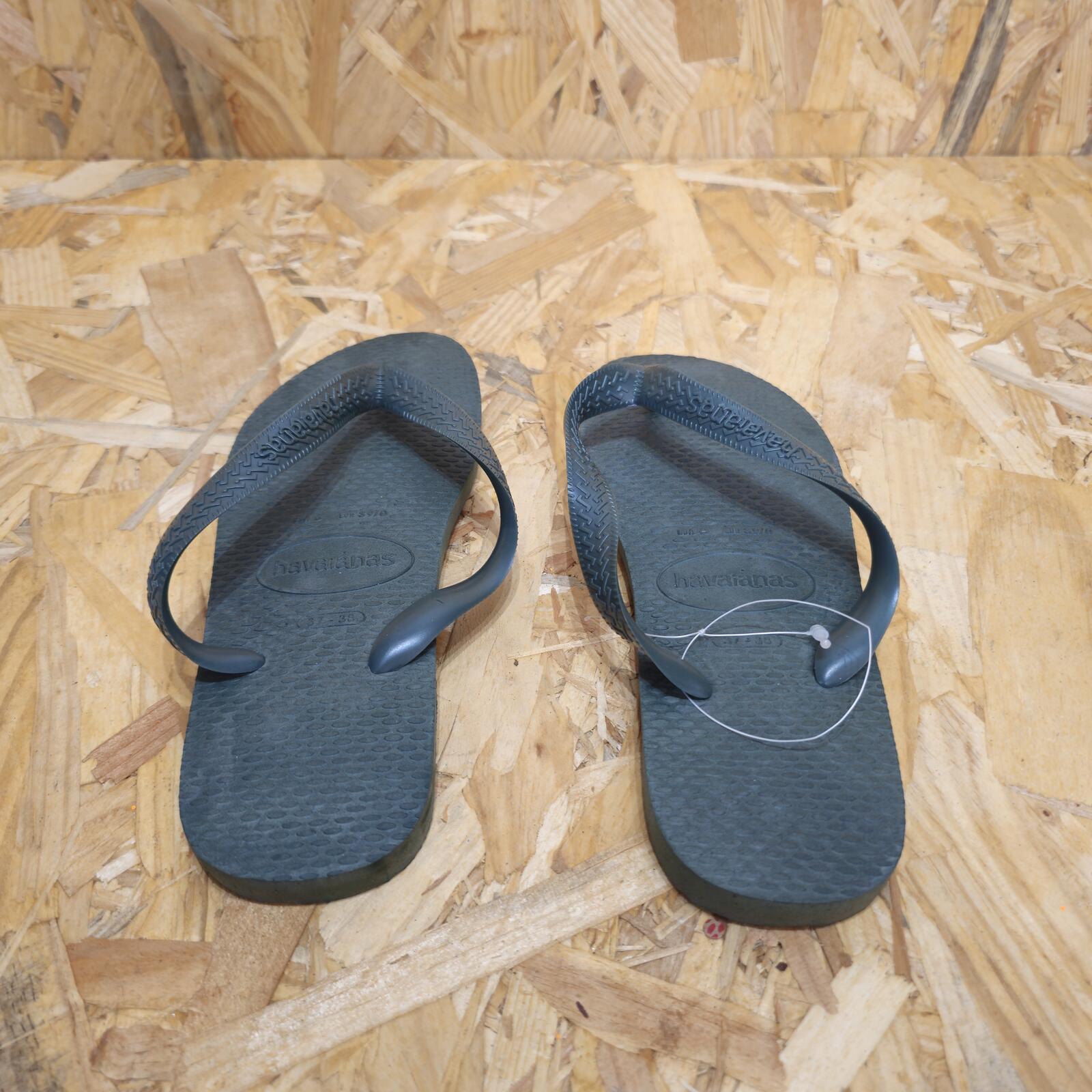 Havaianas Ladies Flip Flops Dark Green Size UK 4/5 EU 37/8