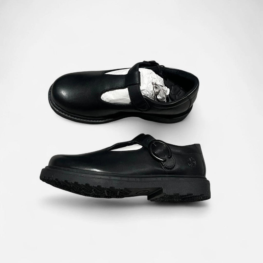 Pretty Green Leah Shoes Black Junior Size UK 4 EU 36.5 *SB20