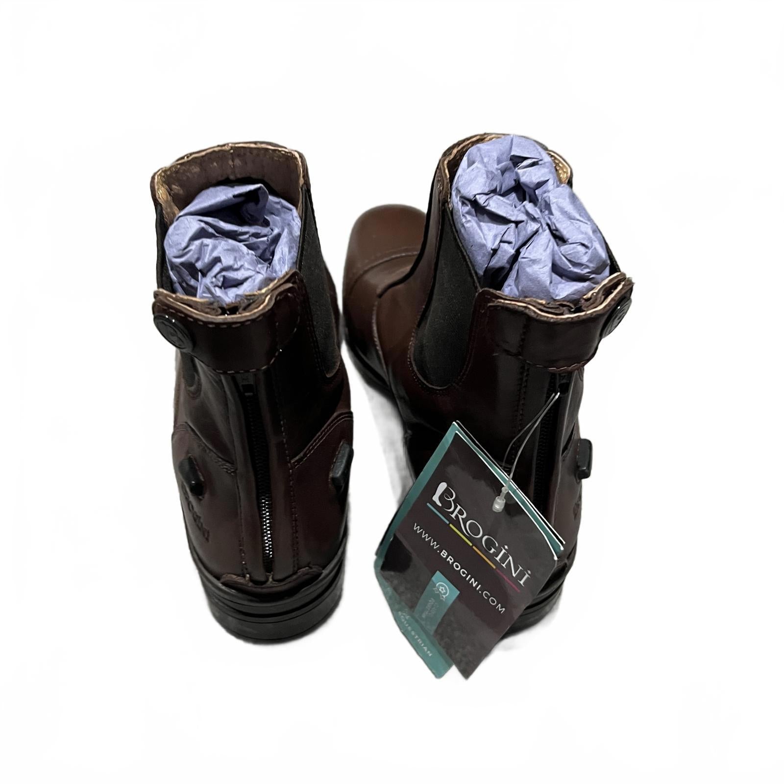 Brogini 437 Trieste Paddock Boots Brown Size UK 5 EU 38 *SB11