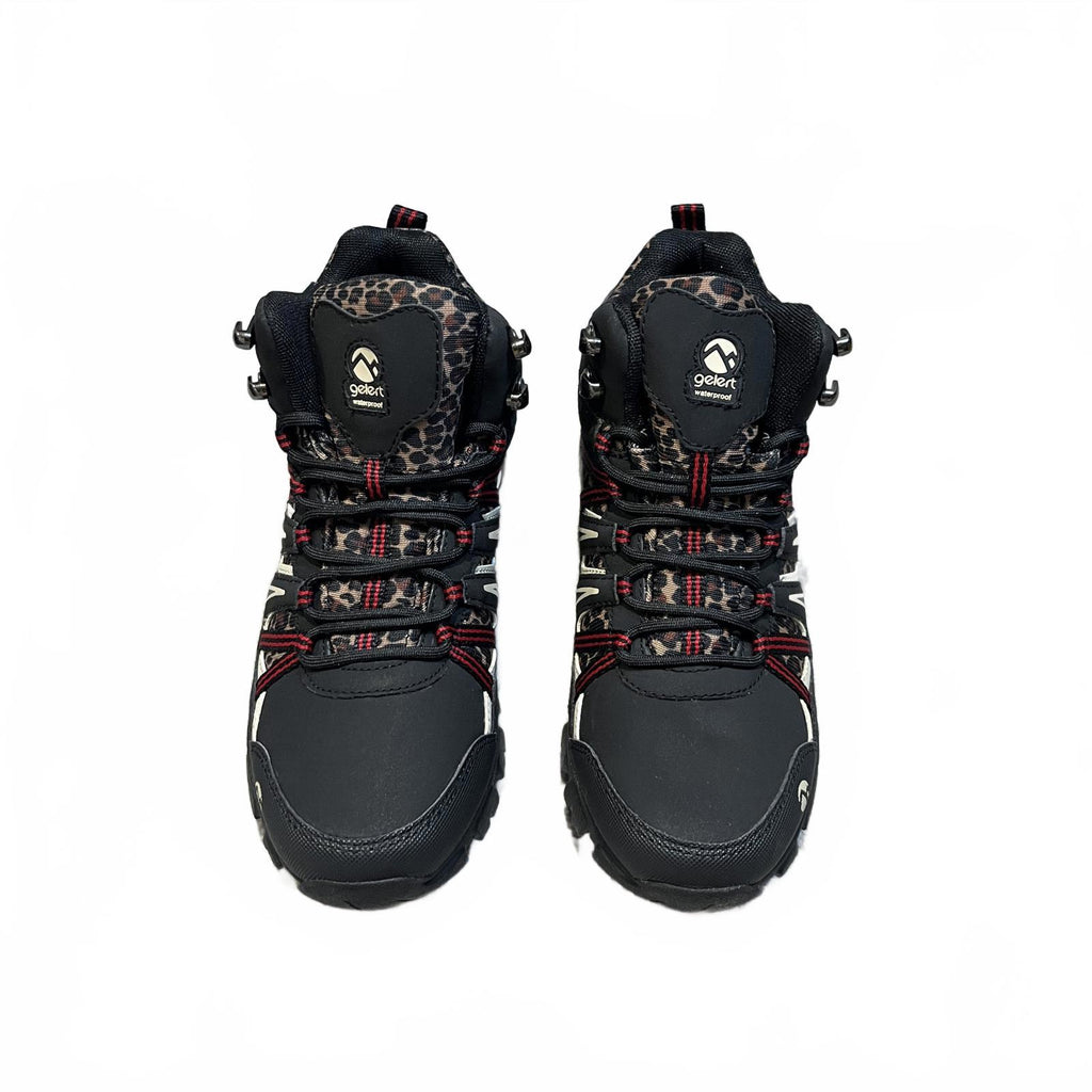 Gelert Horizon WP Walking Boot Womens Black Leopard Size UK 5 EU 38 *SB10