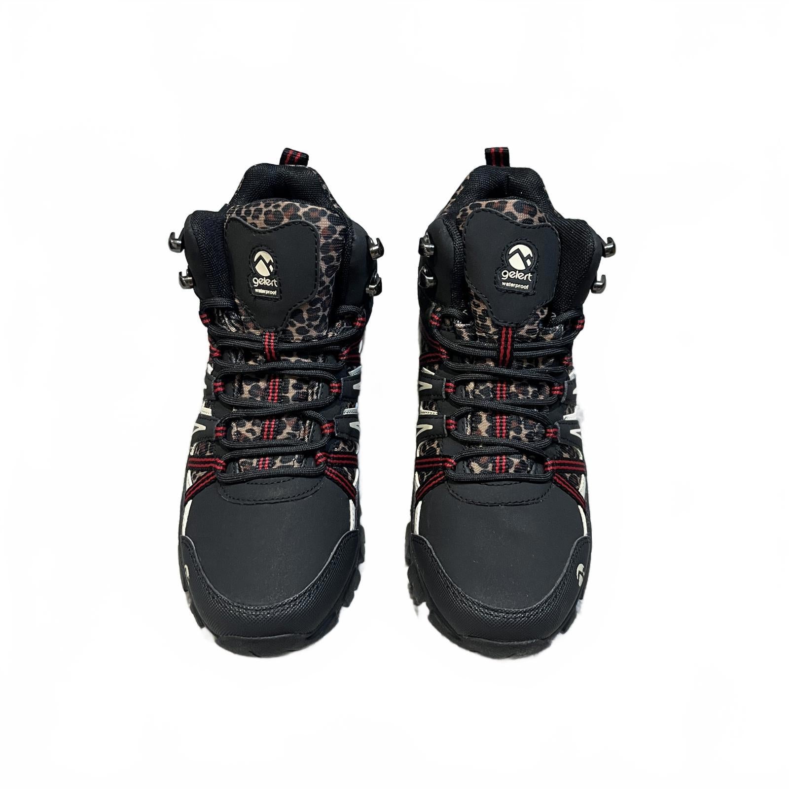 Gelert Horizon WP Walking Boot Womens Black Leopard Size UK 5 EU 38 *SB10