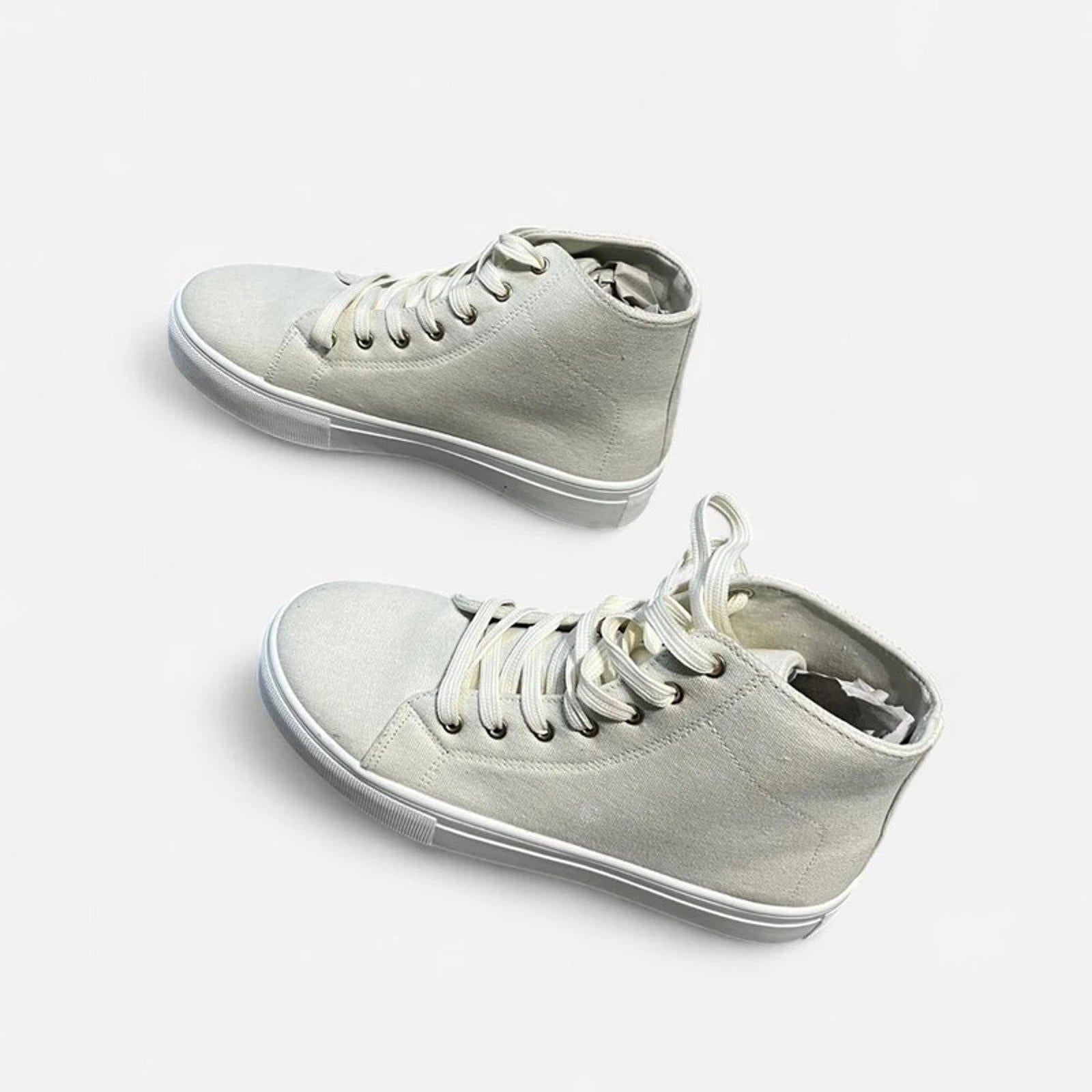 Be You Hi Top Platform Women’s Trainers Ecru Size UK 5 EU 38 REF:SB5