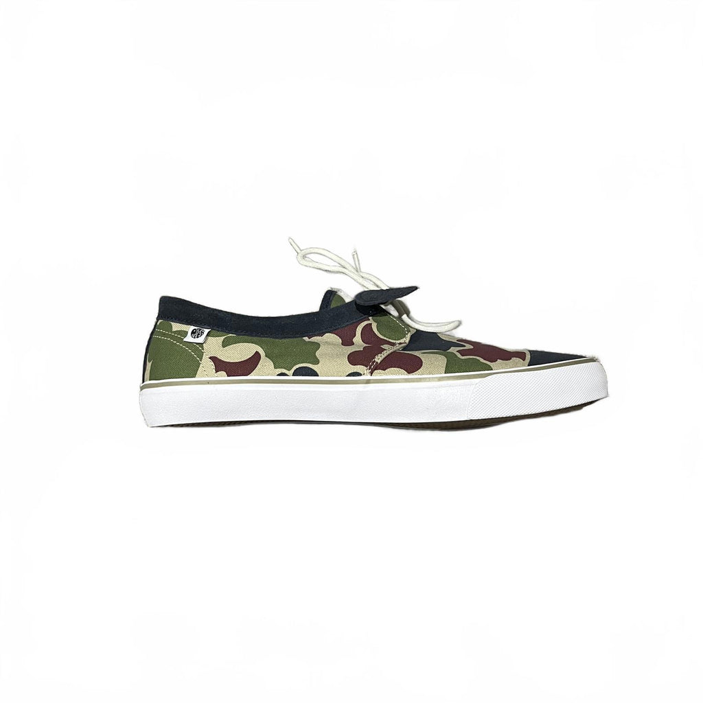 Pretty Green Canvas Trainers Camo Mens Size UK 9 EU 43 *SB2