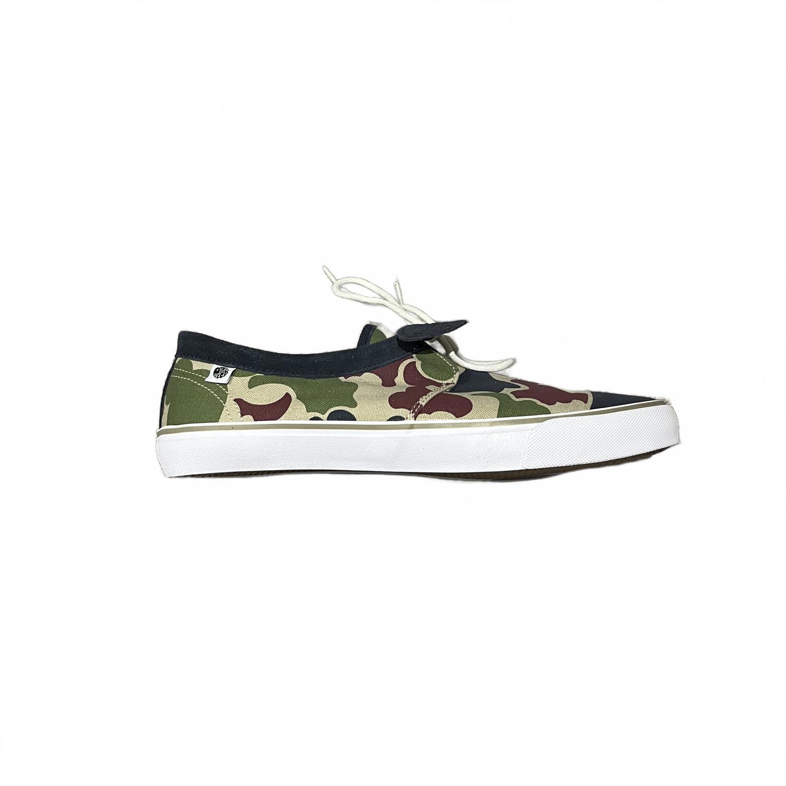 Pretty Green Canvas Trainers Camo Mens Size UK 9 EU 43 *SB2