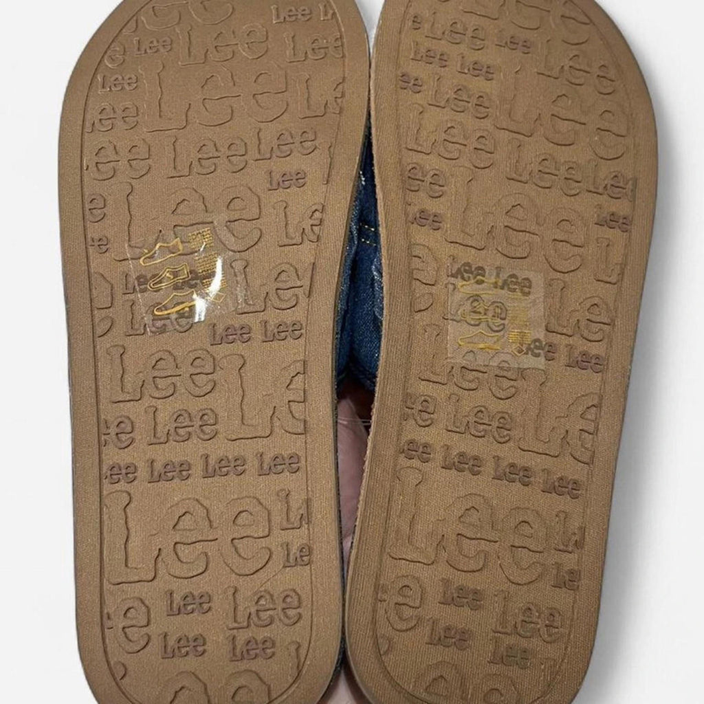 Lee Denim Slider Slipper Mens Blue Size UK 7/8 EU 41/42 REF:SB4