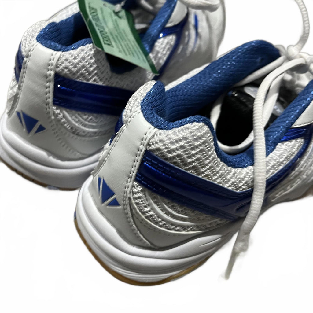 Carlton Airblade White/Blue Trainers Size UK 10.5 EU 44.5 *SB3