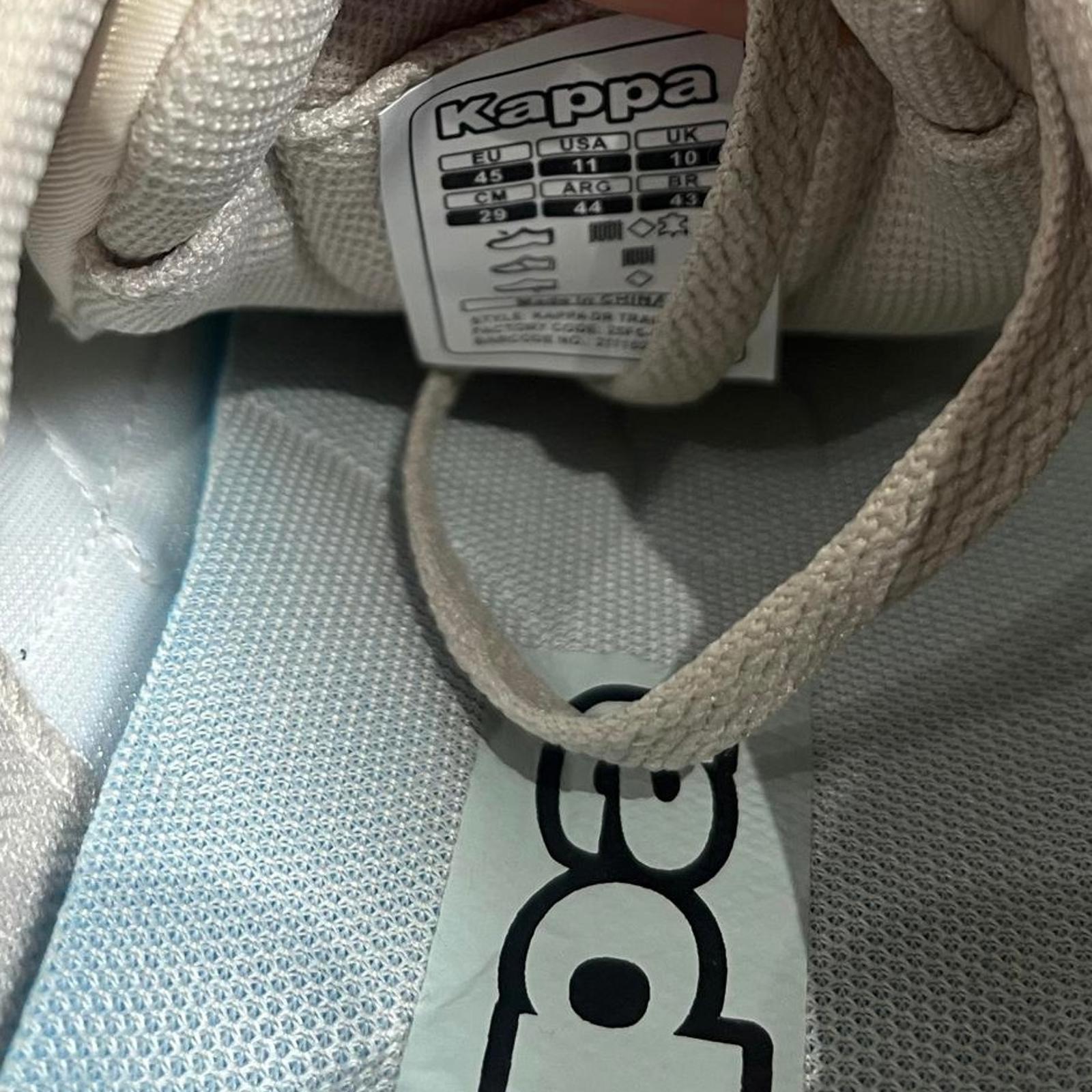 Kappa DR Trainers Mens Beige Navy Size UK 710 EU 45 *SB17