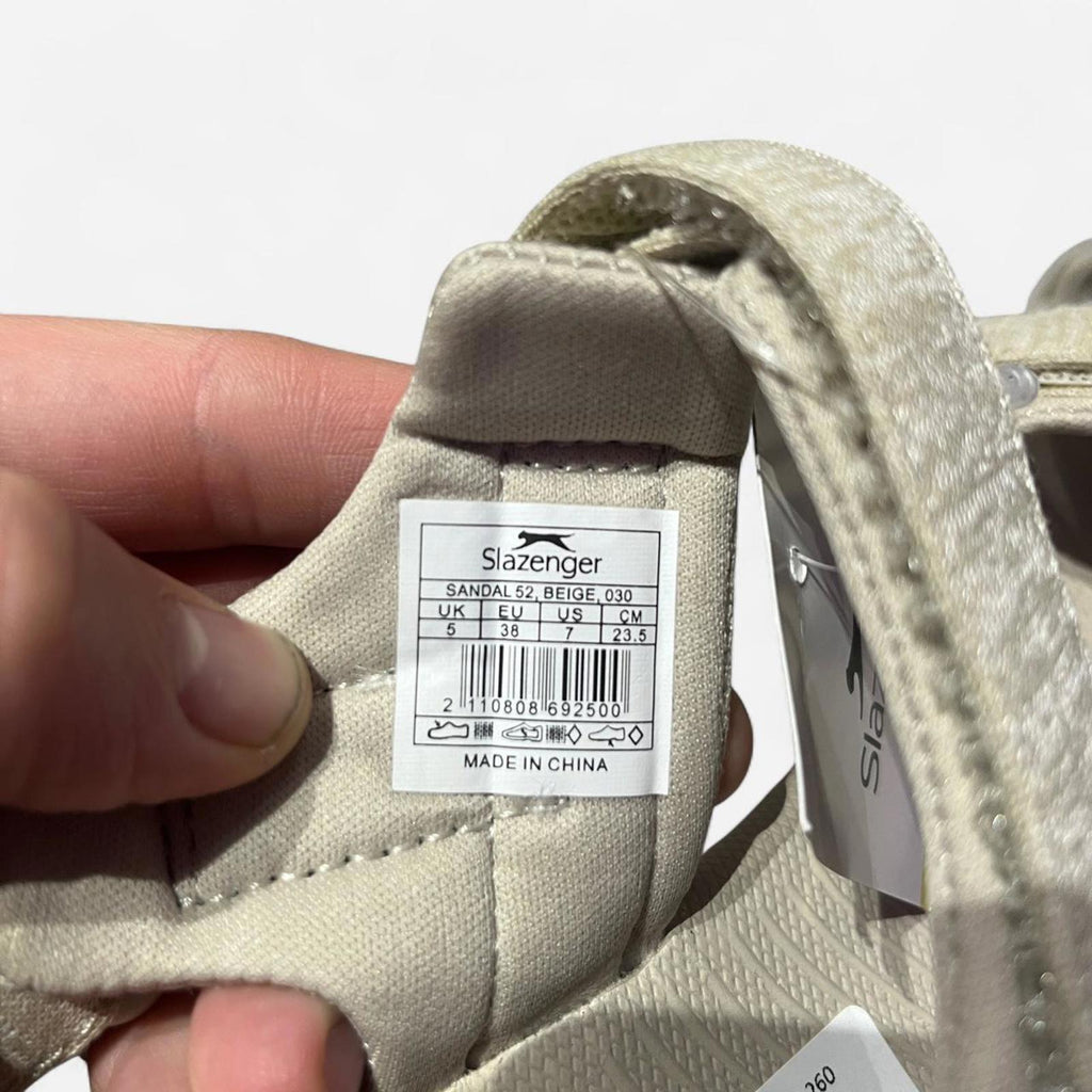 Slazenger Sandals Women’s Beige Size UK 5 EU 38 *RSB6