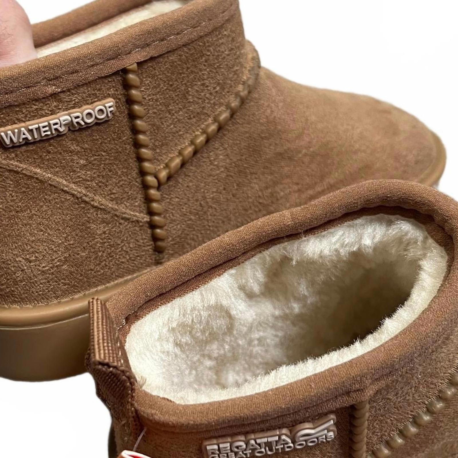 Regatta Risley Short Junior Boots Burnt Tan Size UK C9 EU 28 *SB17