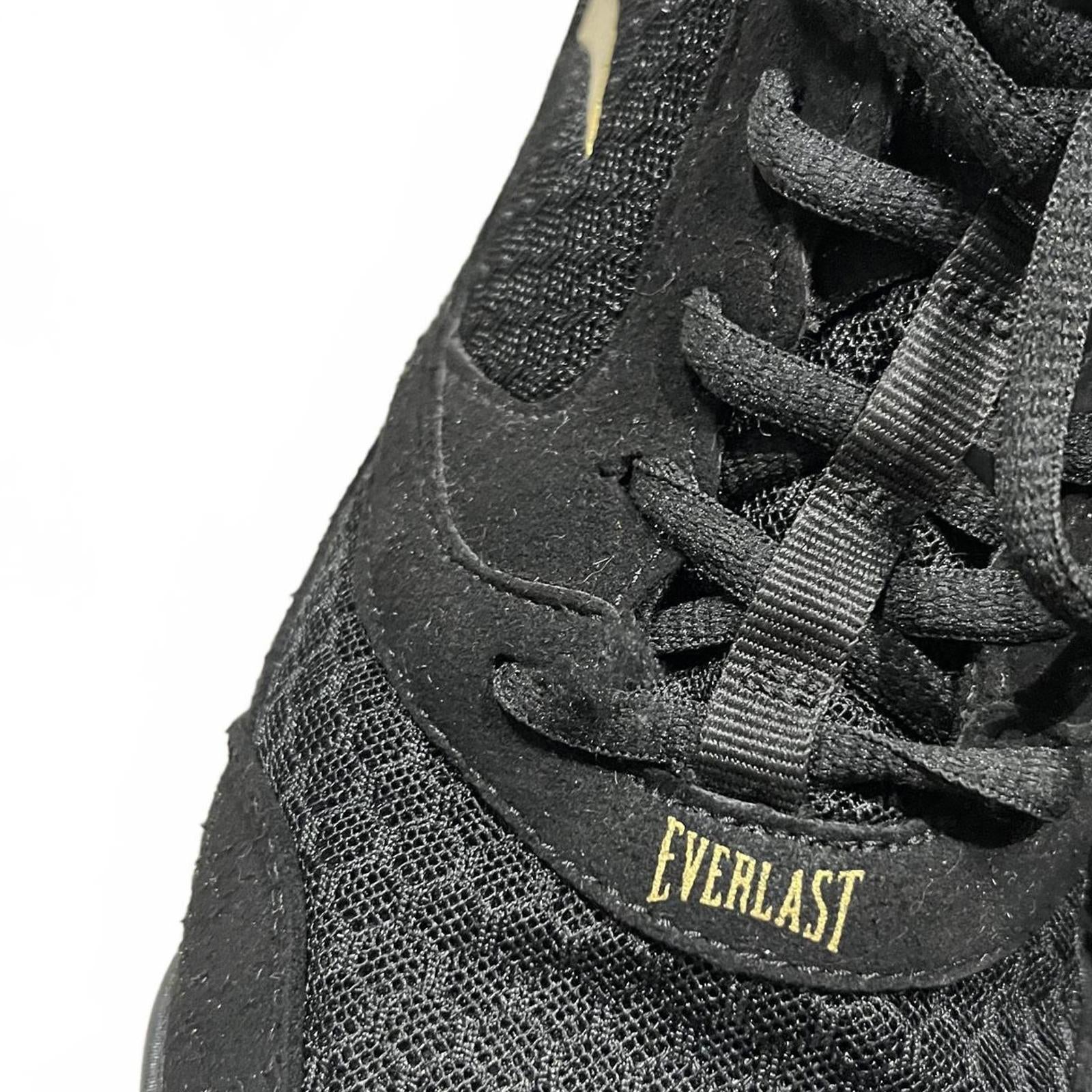 Everlast Pro Elite Boxing Boots Mens Black Size UK 10 EU 45 *SB18