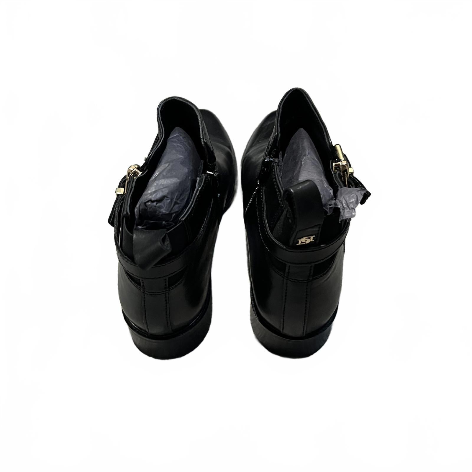 Dune London Pepi Ankle Boots Black Size UK 6 EU 39 *SB