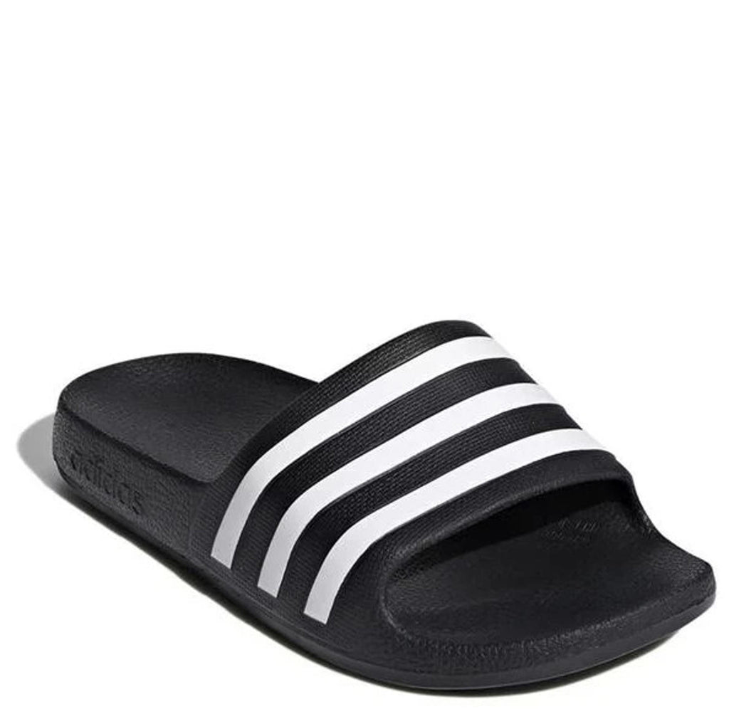 adidas Adilette Aqua Slides Junior Black Size UK 3 EU 35 REF:SB1