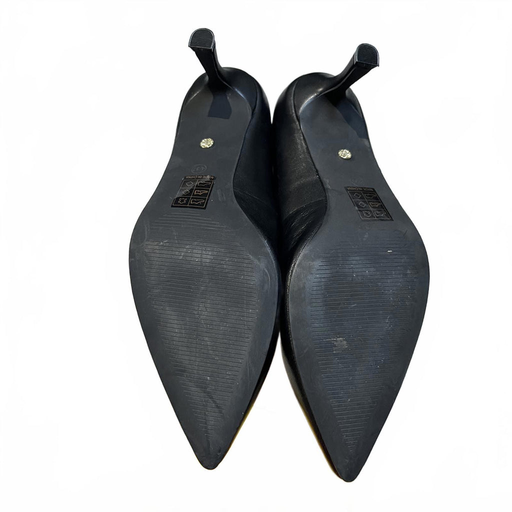 Biba Women's Kate Stiletto Court Heel Shoes Black Size UK 4 EU 37 *SB11