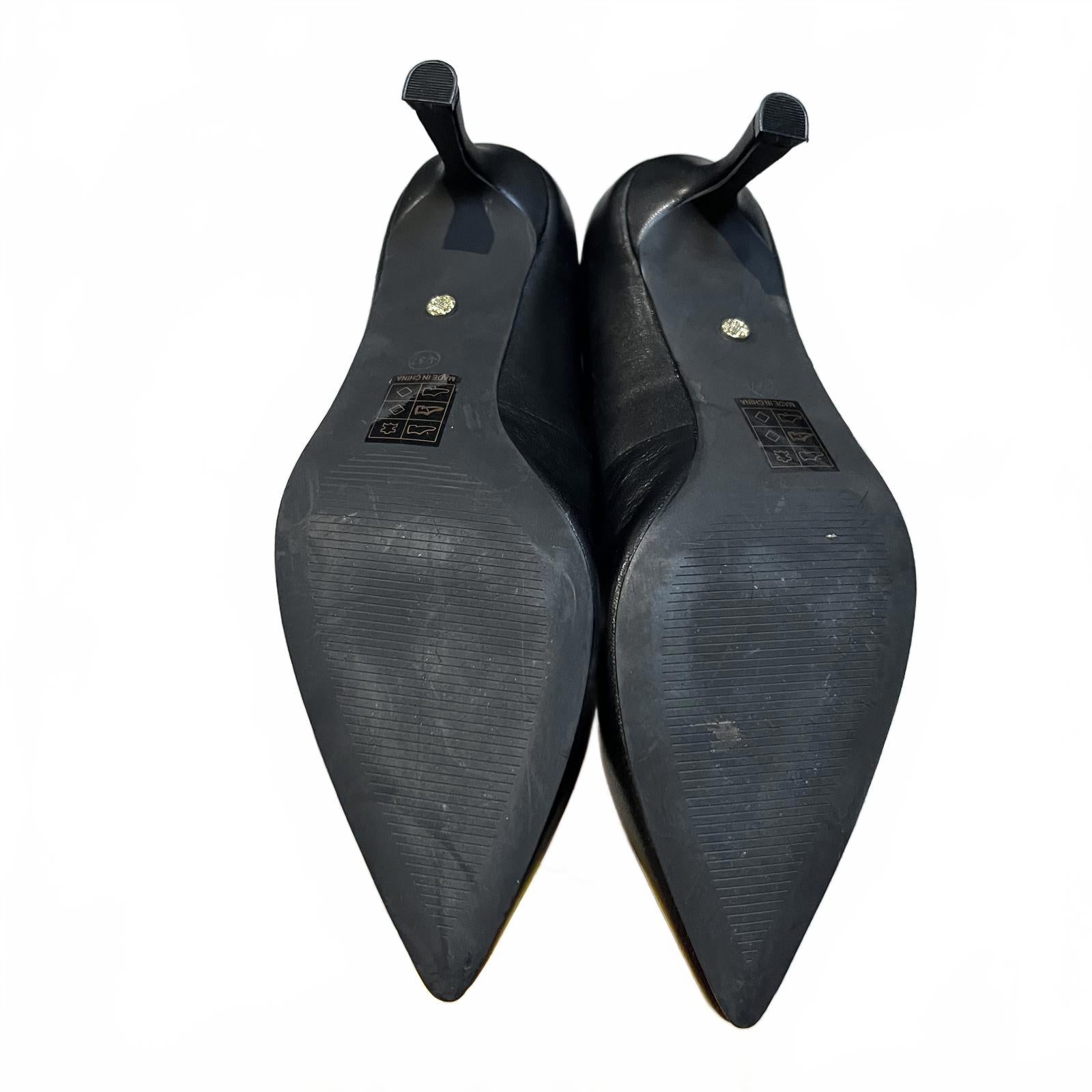 Biba Women's Kate Stiletto Court Heel Shoes Black Size UK 4 EU 37 *SB11