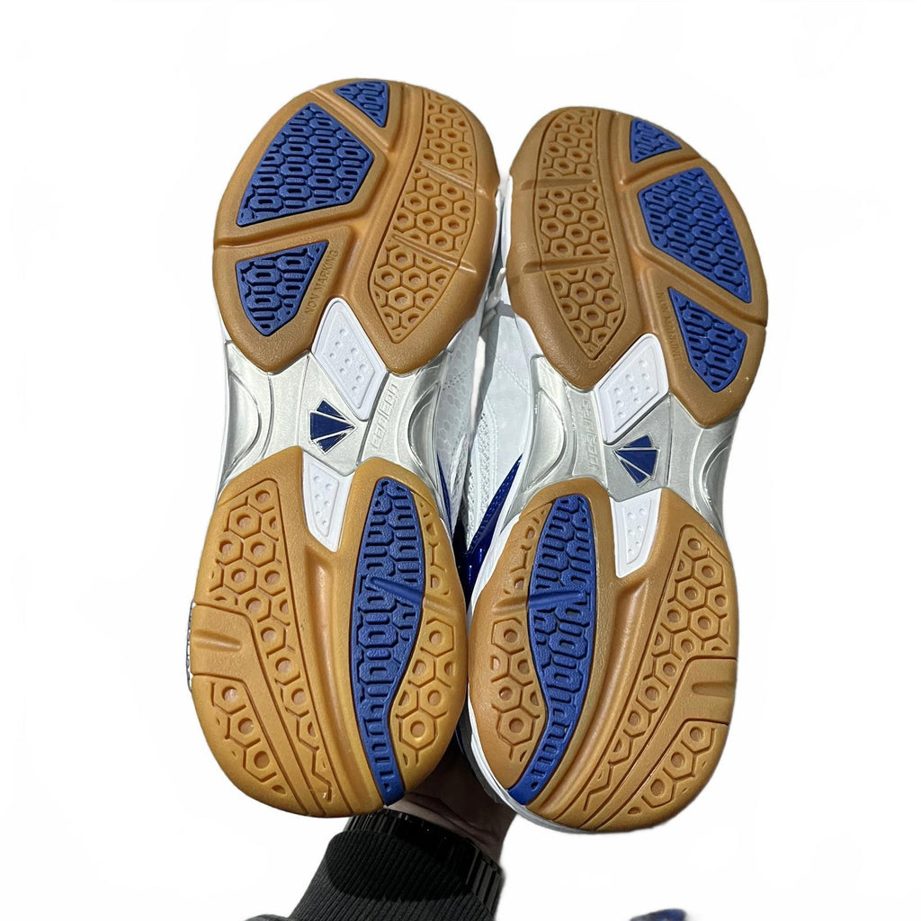 Carlton Airblade White/Blue Trainers Size UK 10.5 EU 44.5 *SB3