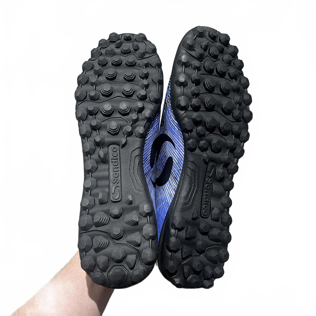 Sondico Blaze Adult Blue Astro Turf Trainers Size UK 9.5 EU 44 *SB13