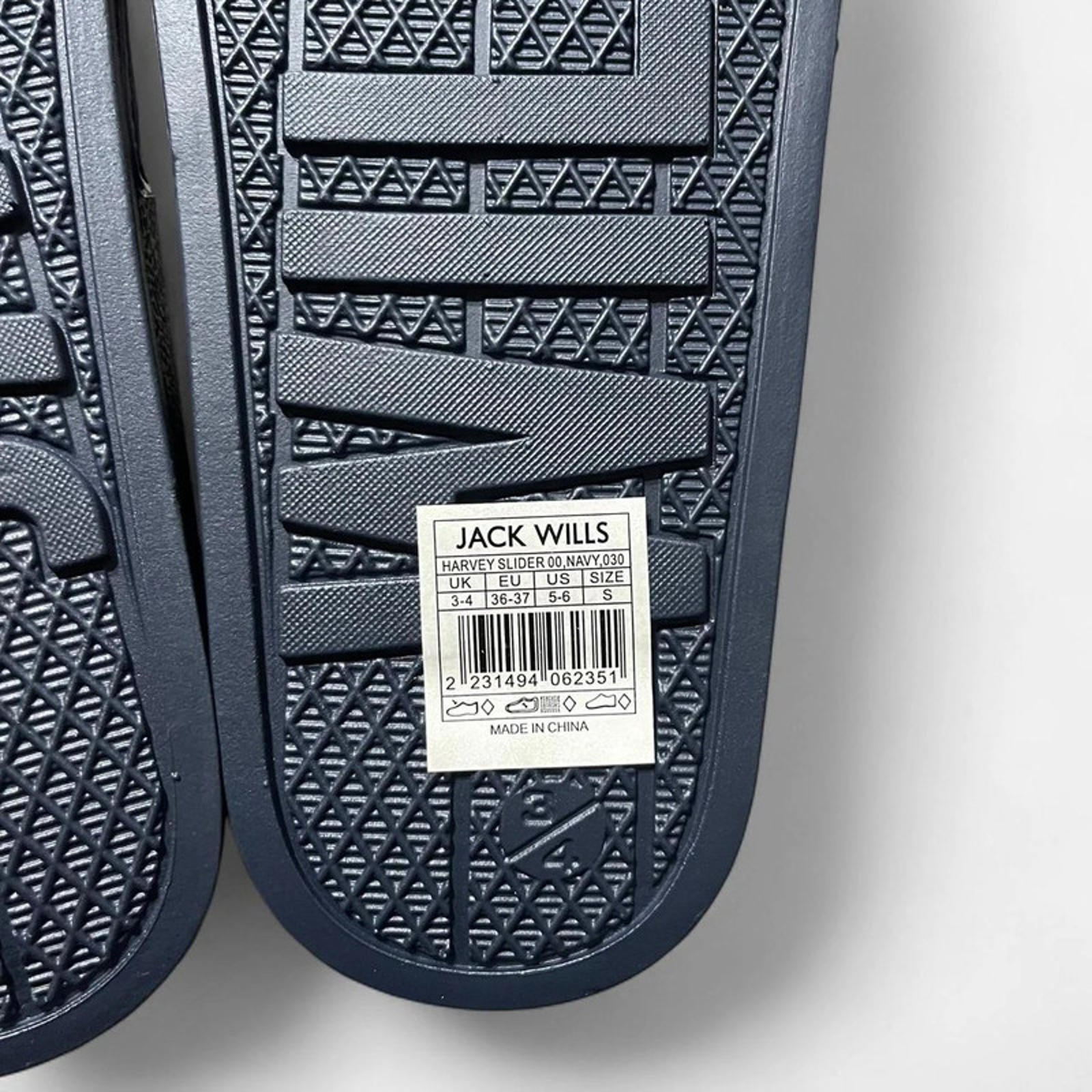 Jack Wills Harvey Slider Women’s Navy Pink Size UK S 3-4 *RSB2