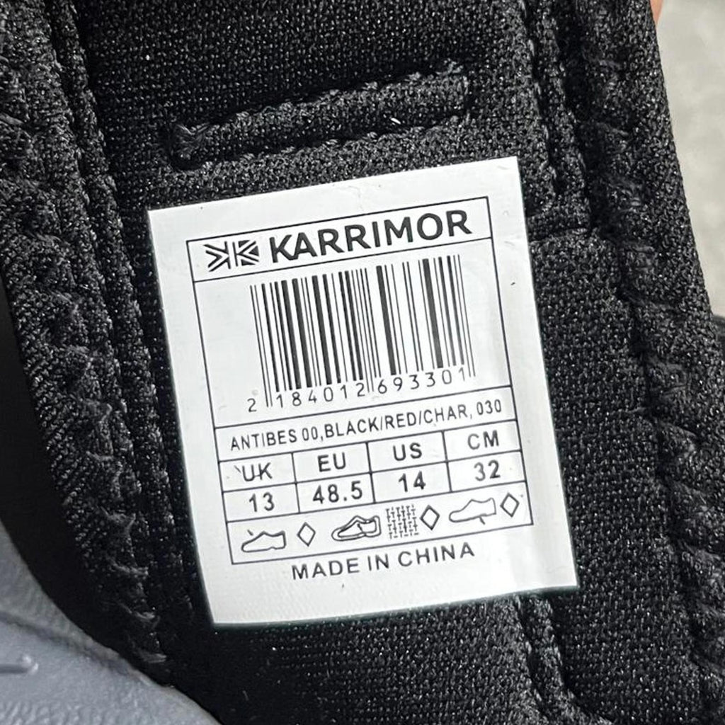 Karrimor Antibes Walking Sandals Mens Size UK 13 EU 48.5 *FF1