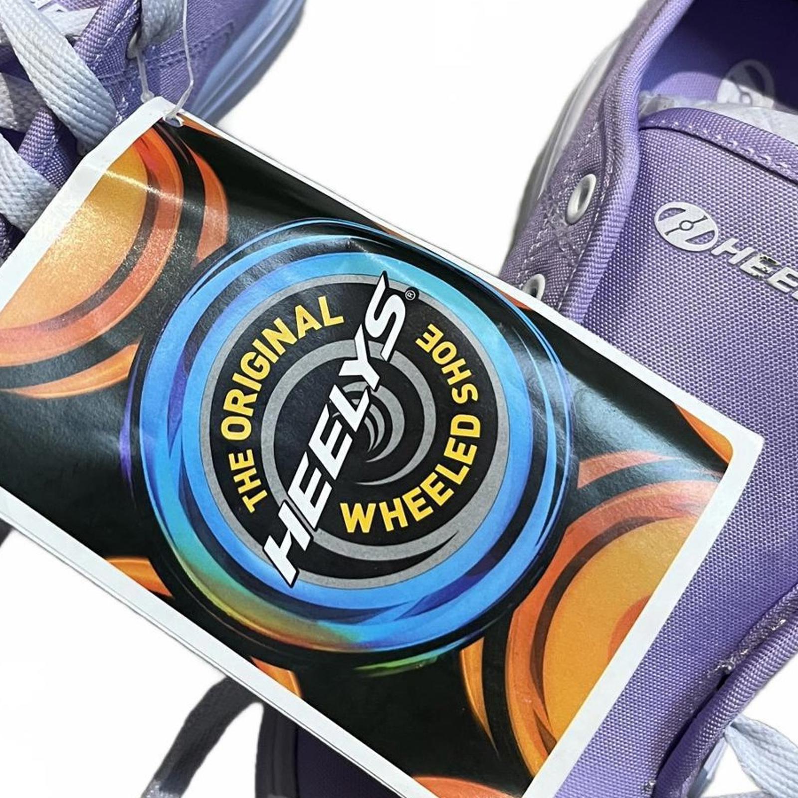 Heelys Kids Fresh Lavender White Roller Shoes Size UK C13 EU 32 *SB10