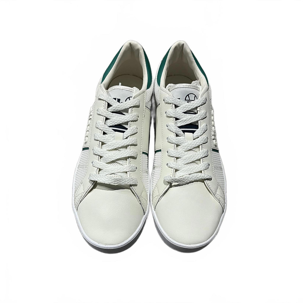 Ellesse LS-80 Off White Leather Trainers Size UK 8 EU 42 *SB10