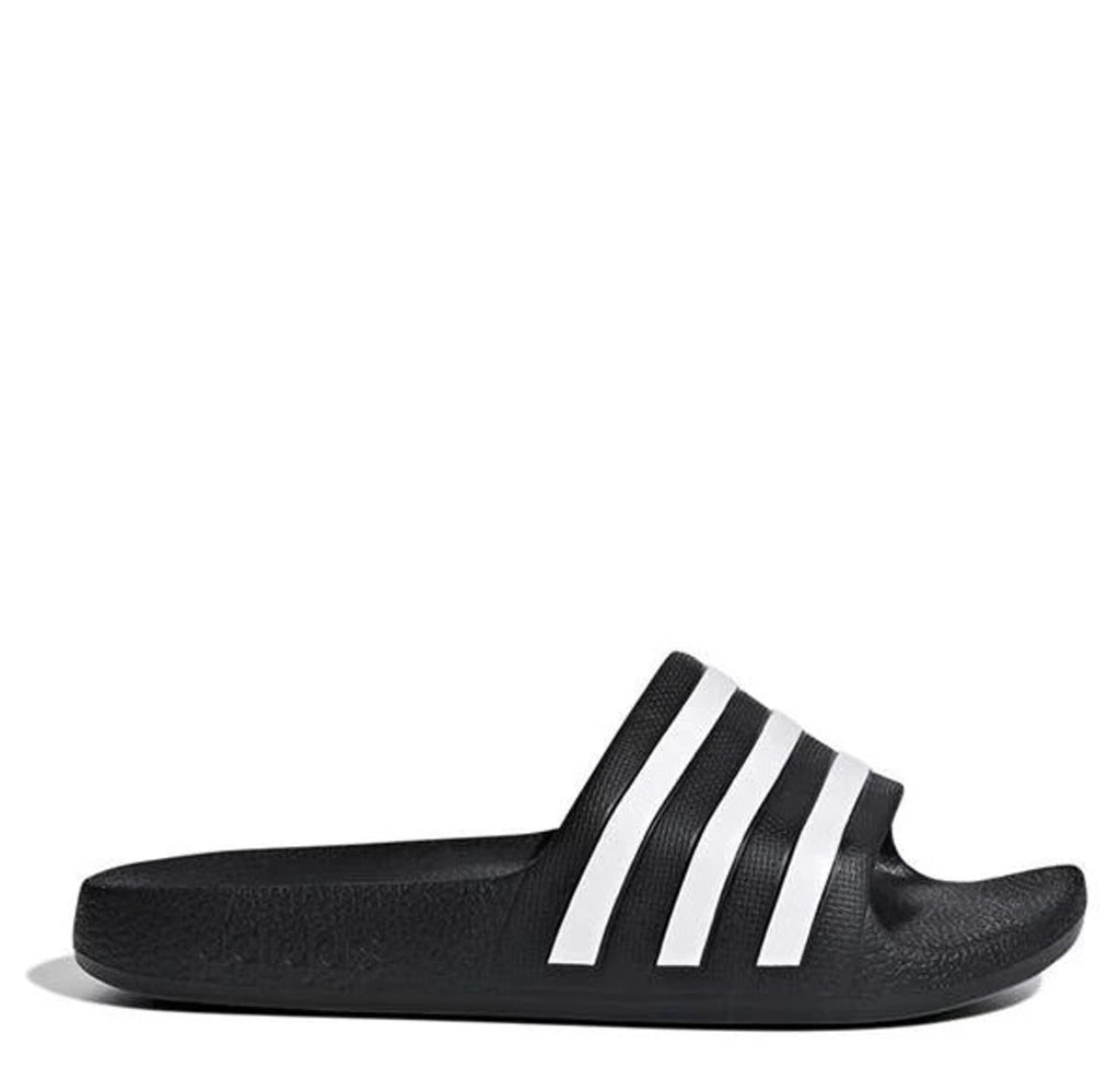 adidas Adilette Aqua Slides Junior Black Size UK 3 EU 35 REF:SB1