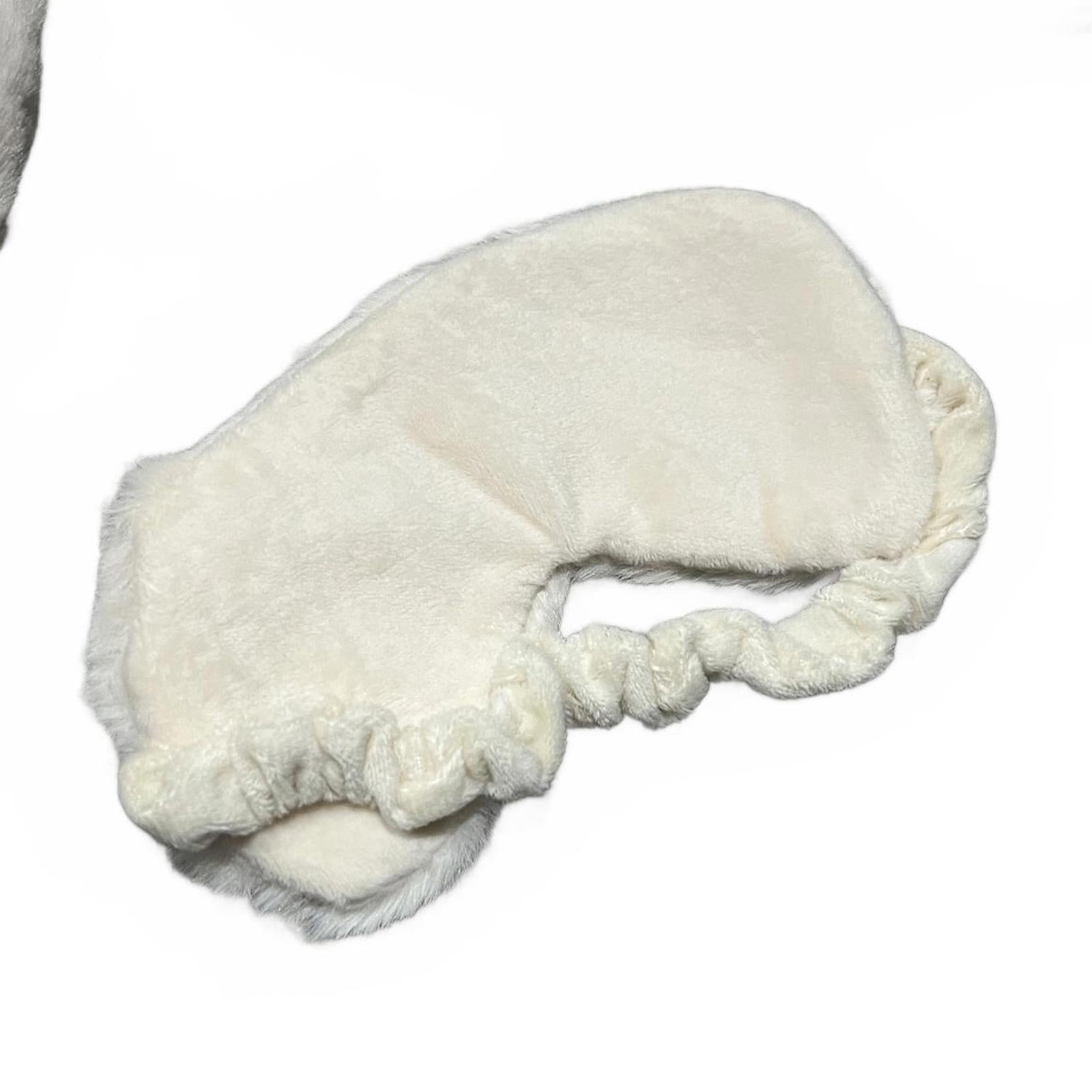 Studio Slipper Set With HWB and Eye Mask Gold Cream Size UK M 5-6 *SB1