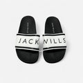 Jack Wills Logo Sliders White Ladies Size UK 3-4 EU 36-37 *REF:SB1