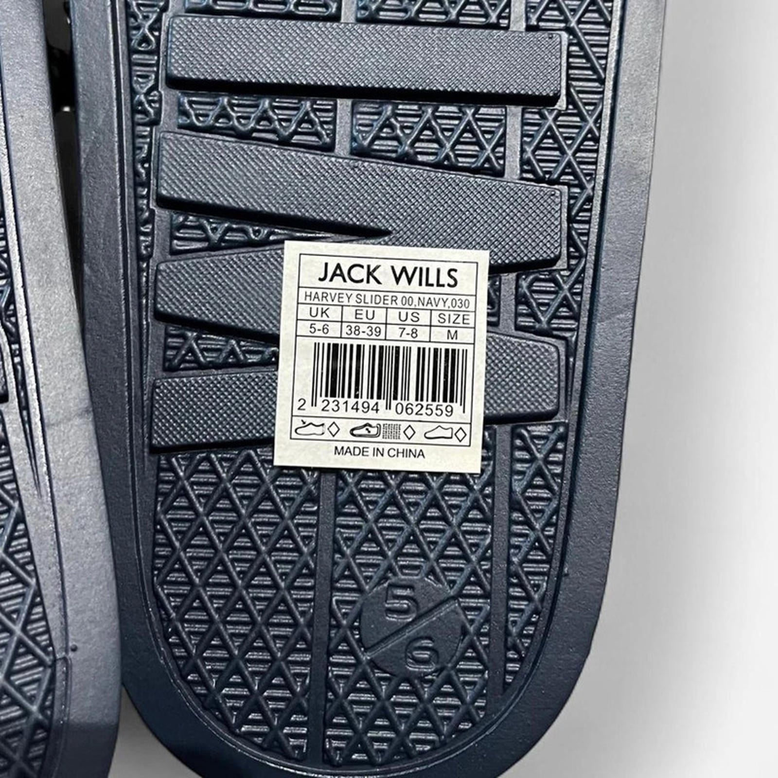 Jack Wills Harvey Slider Women’s Navy Pink Size UK S 5-6 *RSB5