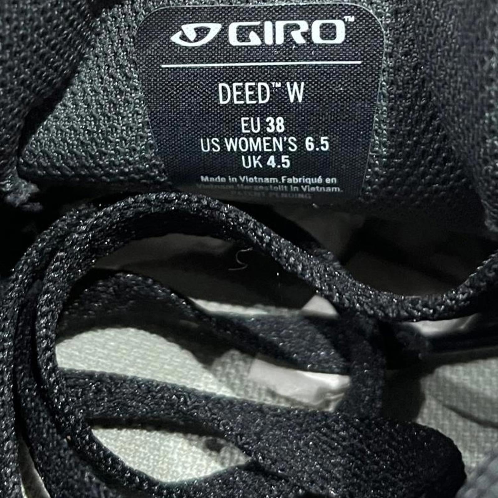 Giro Deed Womens MTB Cycling Shoes Black Size UK 4.5 EU 38 *SB15