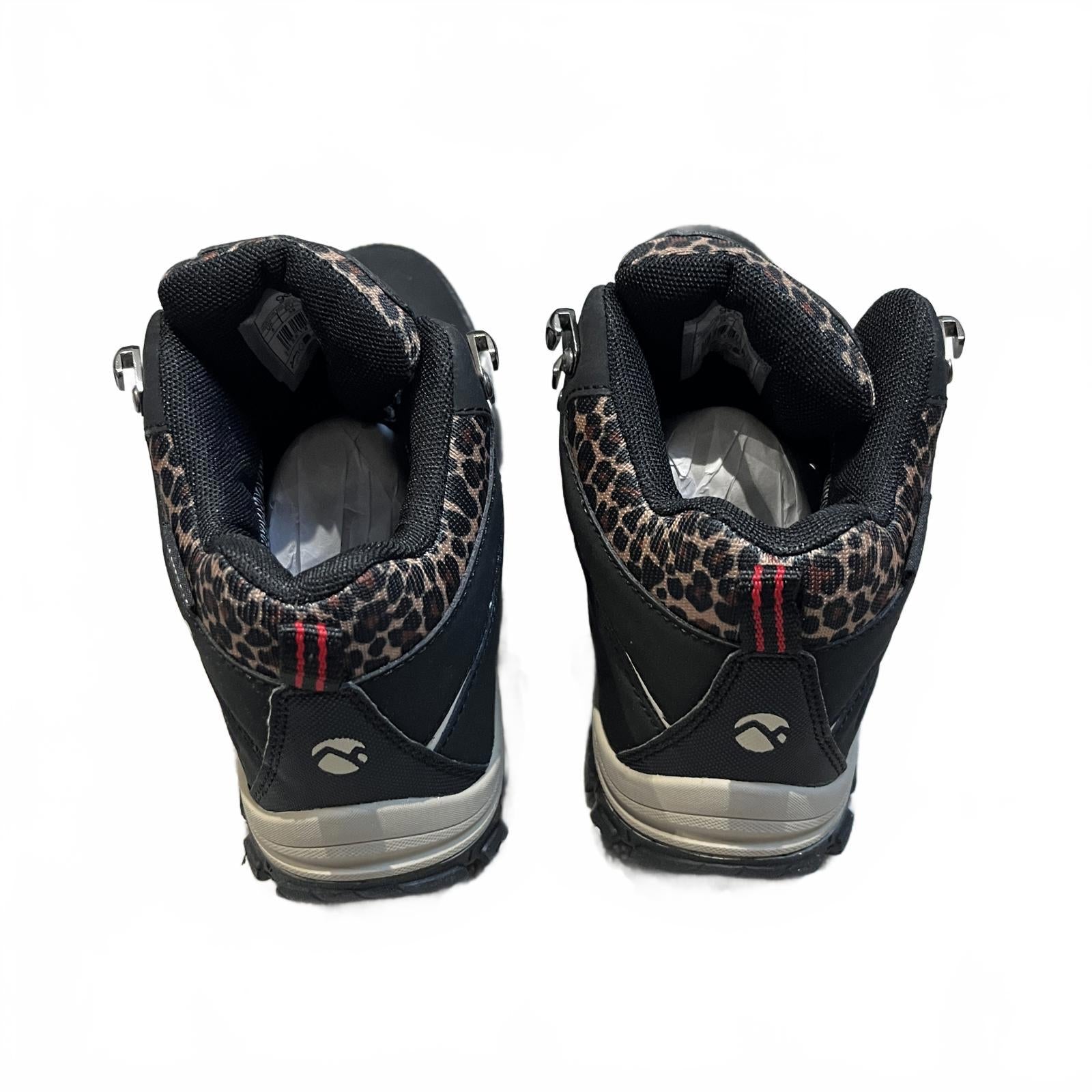 Gelert Horizon WP Walking Boot Womens Black Leopard Size UK 5 EU 38 *SB10