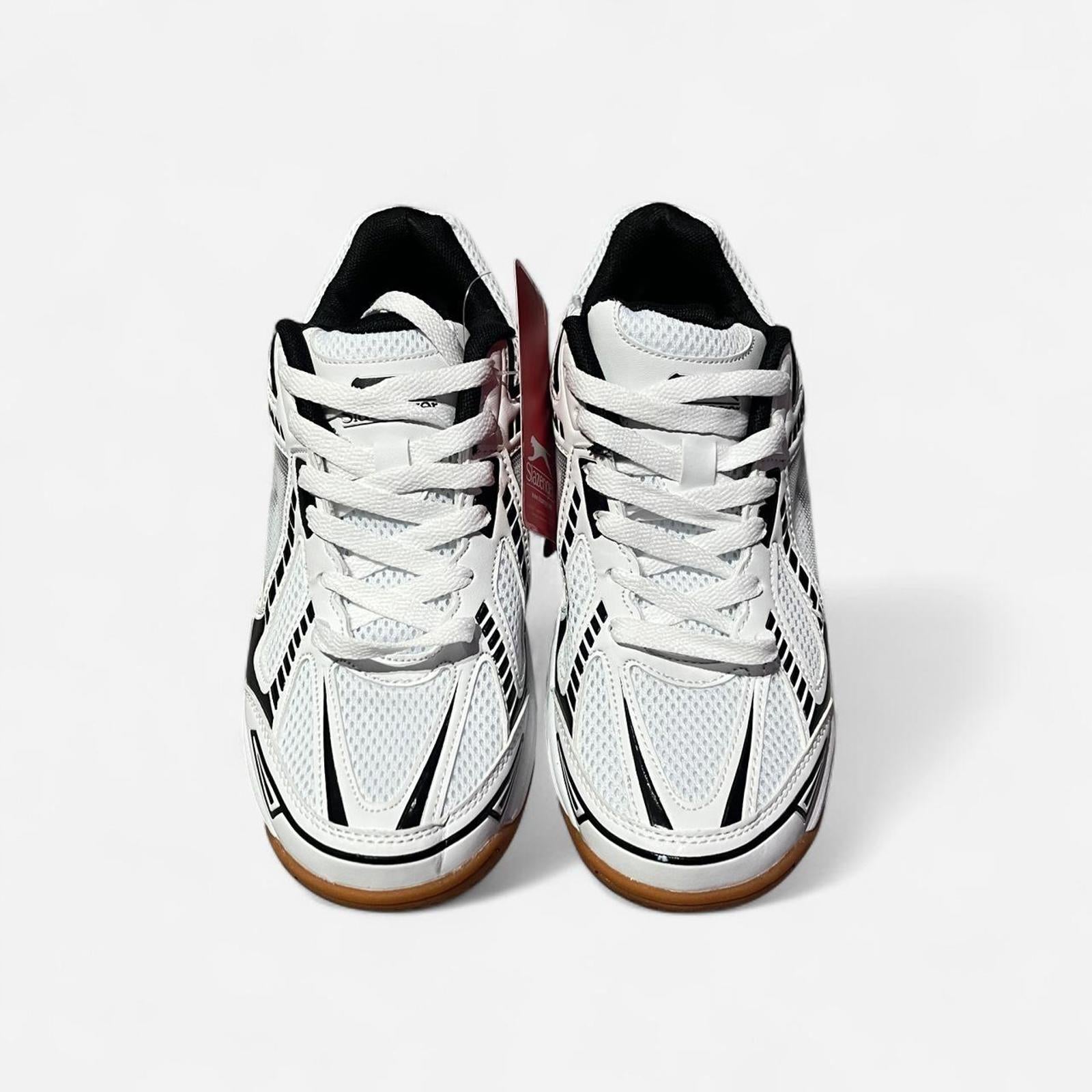 Slazenger Indoor Mens Trainers White New Size UK 6.5 EU 40 REF:SB6