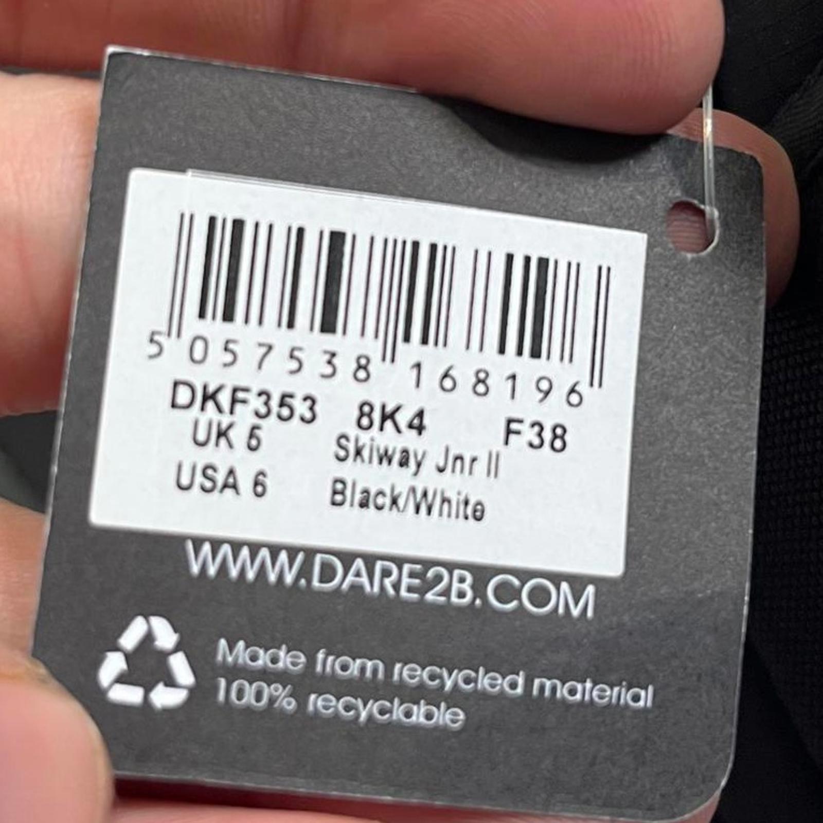 Dare 2b Skiway Junior II Snow Boots Black Size UK 5 EU 38 *SB17