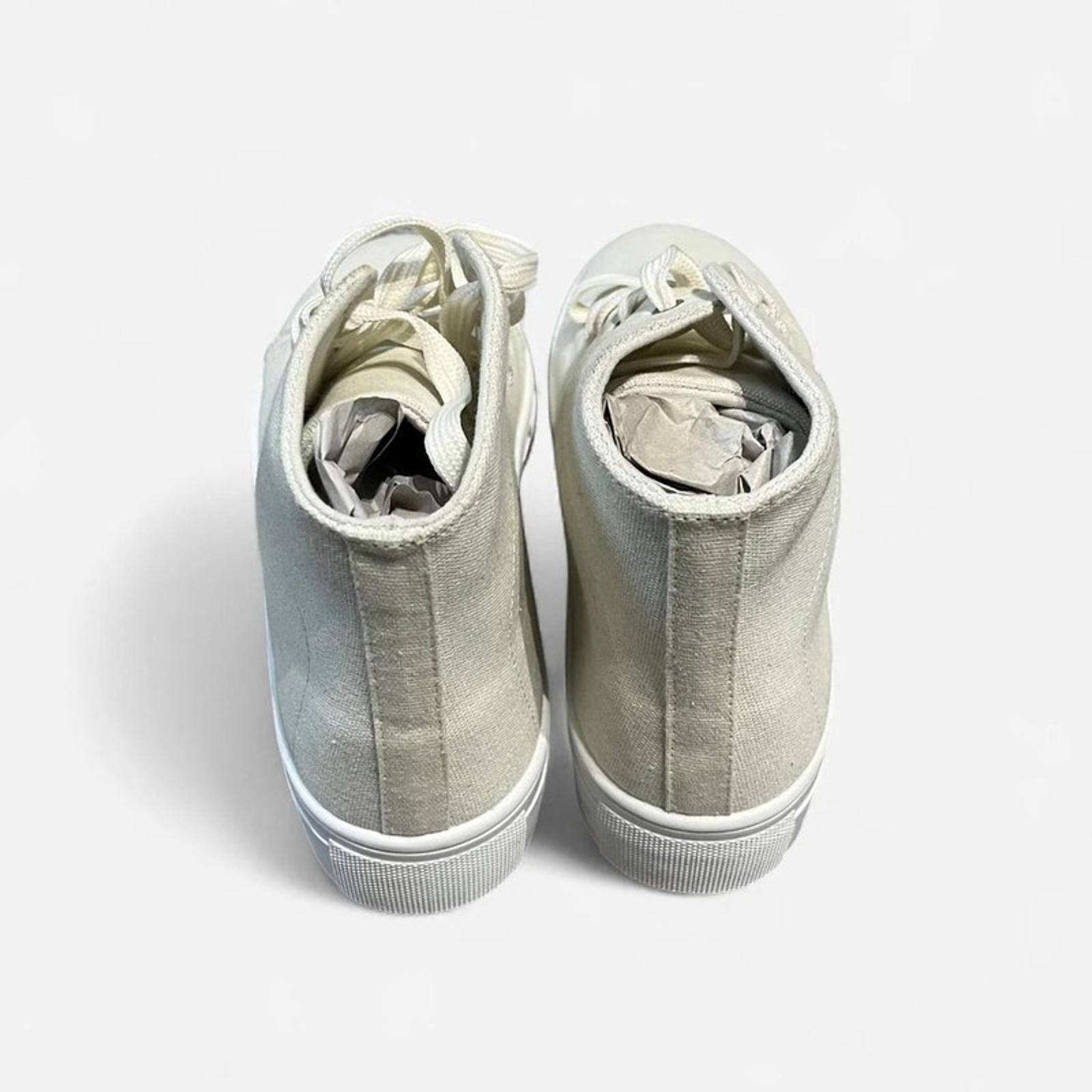 Be You Hi Top Platform Women’s Trainers Ecru Size UK 5 EU 38 REF:SB5