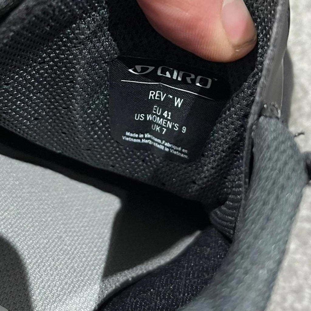 Giro Rev Womens Road Cycling Shoes Black Size UK 7 EU 41 *SB15