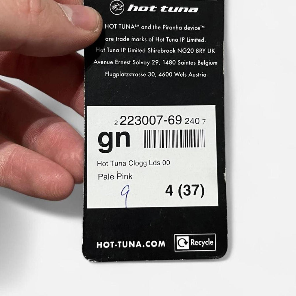 Hot Tuna Cloggs Ladies Sandals Pink Size UK 4 EU 37 *REF:SB3