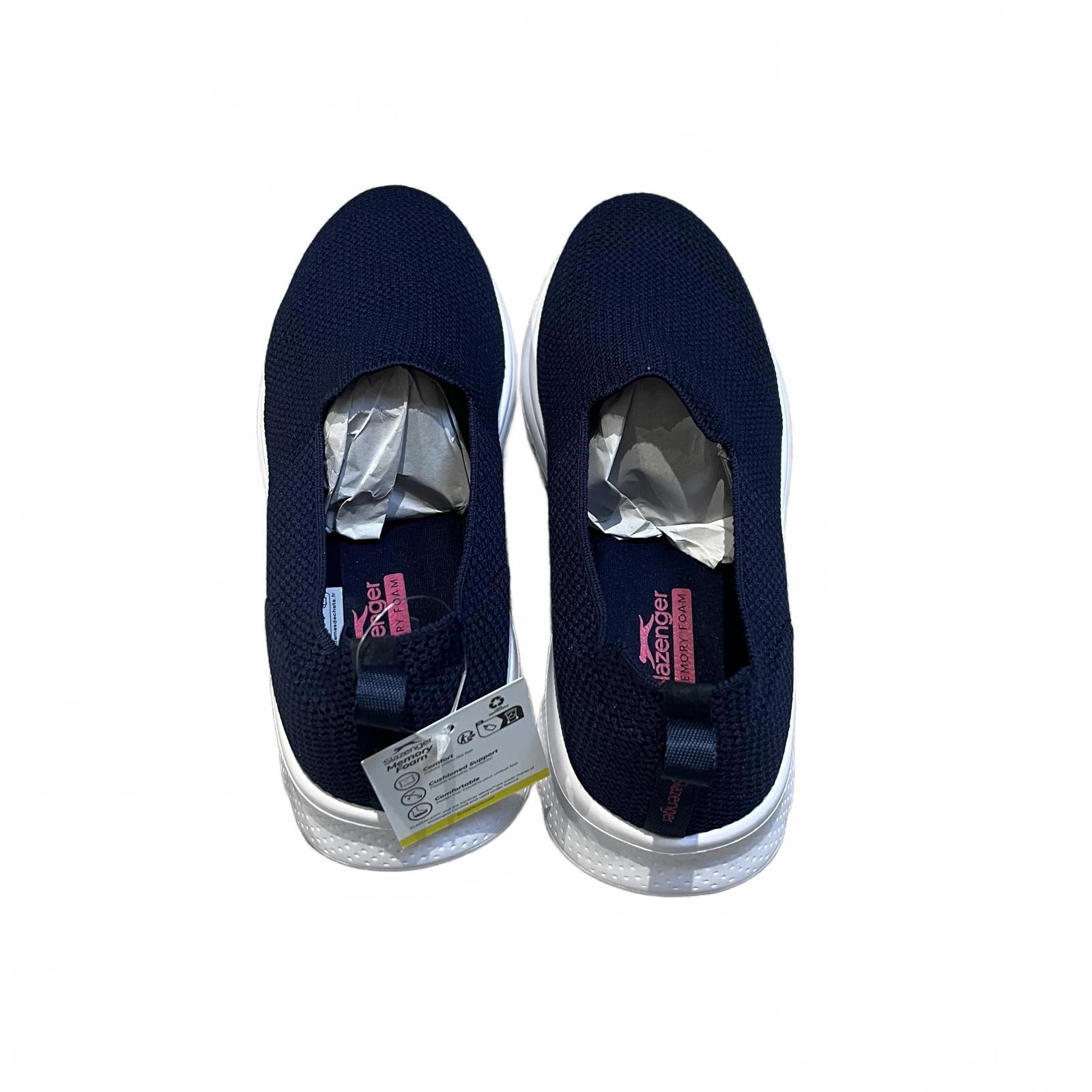 Slazenger Zeal Slip On Shoe Womens Navy Size UK 6 EU 39 *SB12