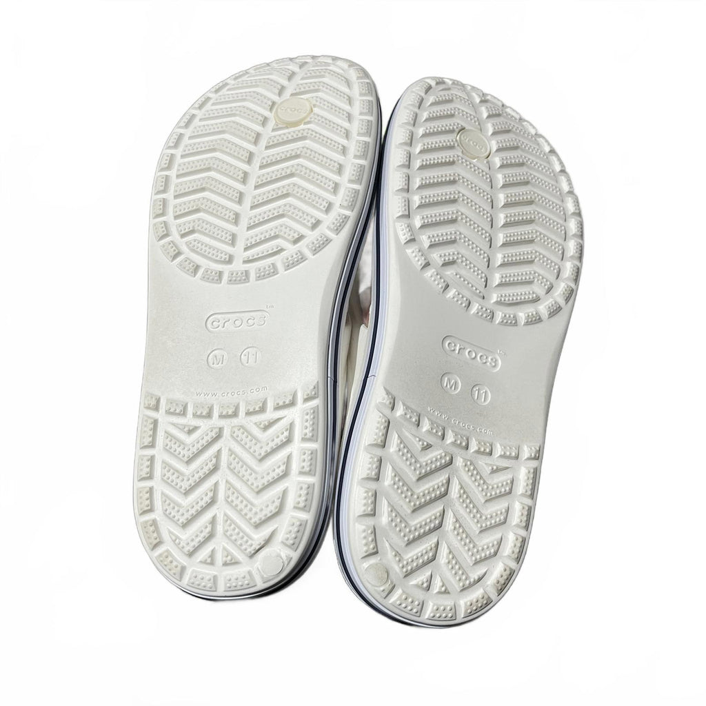 Crocs Bayaband Flip Flop Mens White Size UK 10 EU 45 *FF1