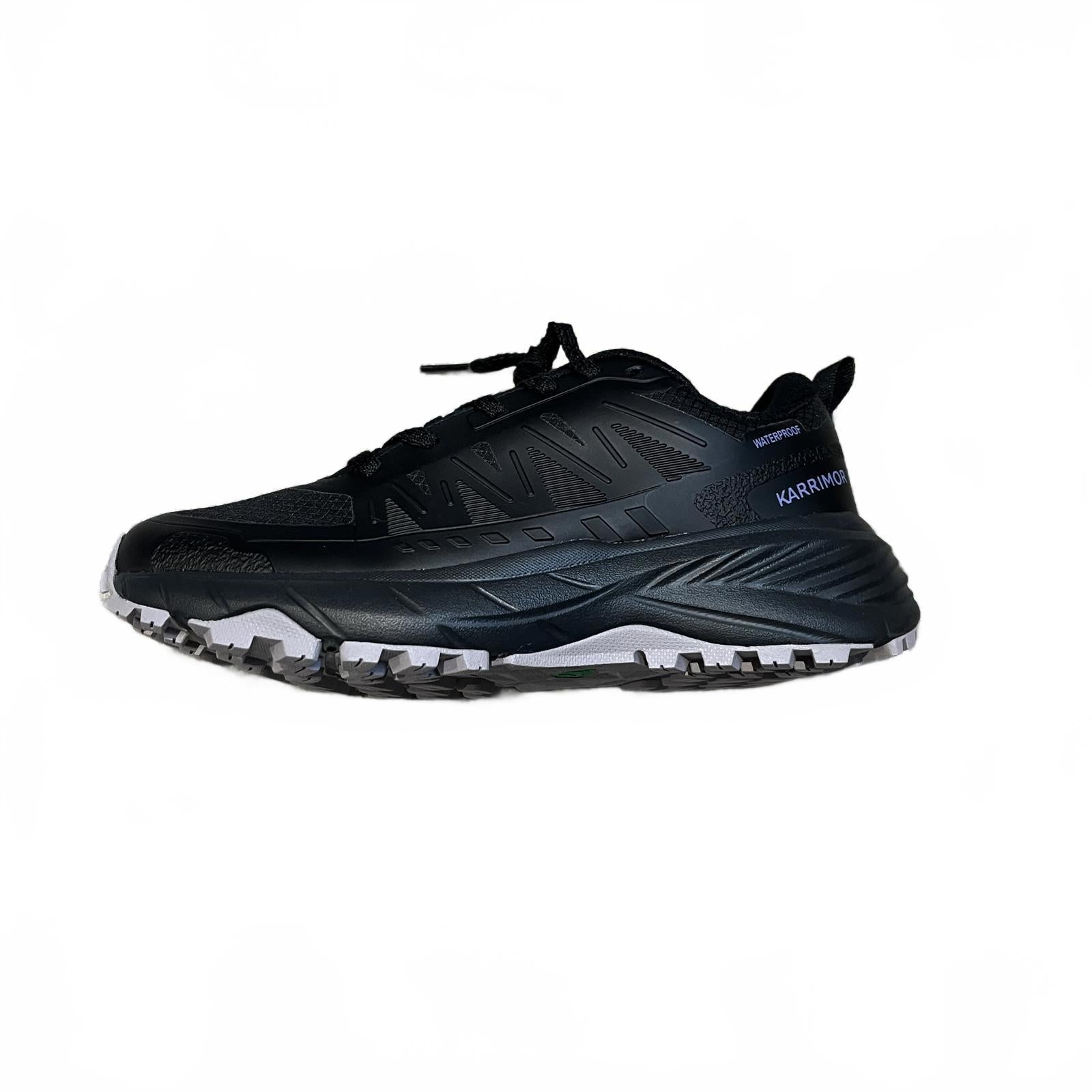 Karrimor Caracal Waterproof Trainers Ladies Black Grey Size UK 4 EU 37 *SB5